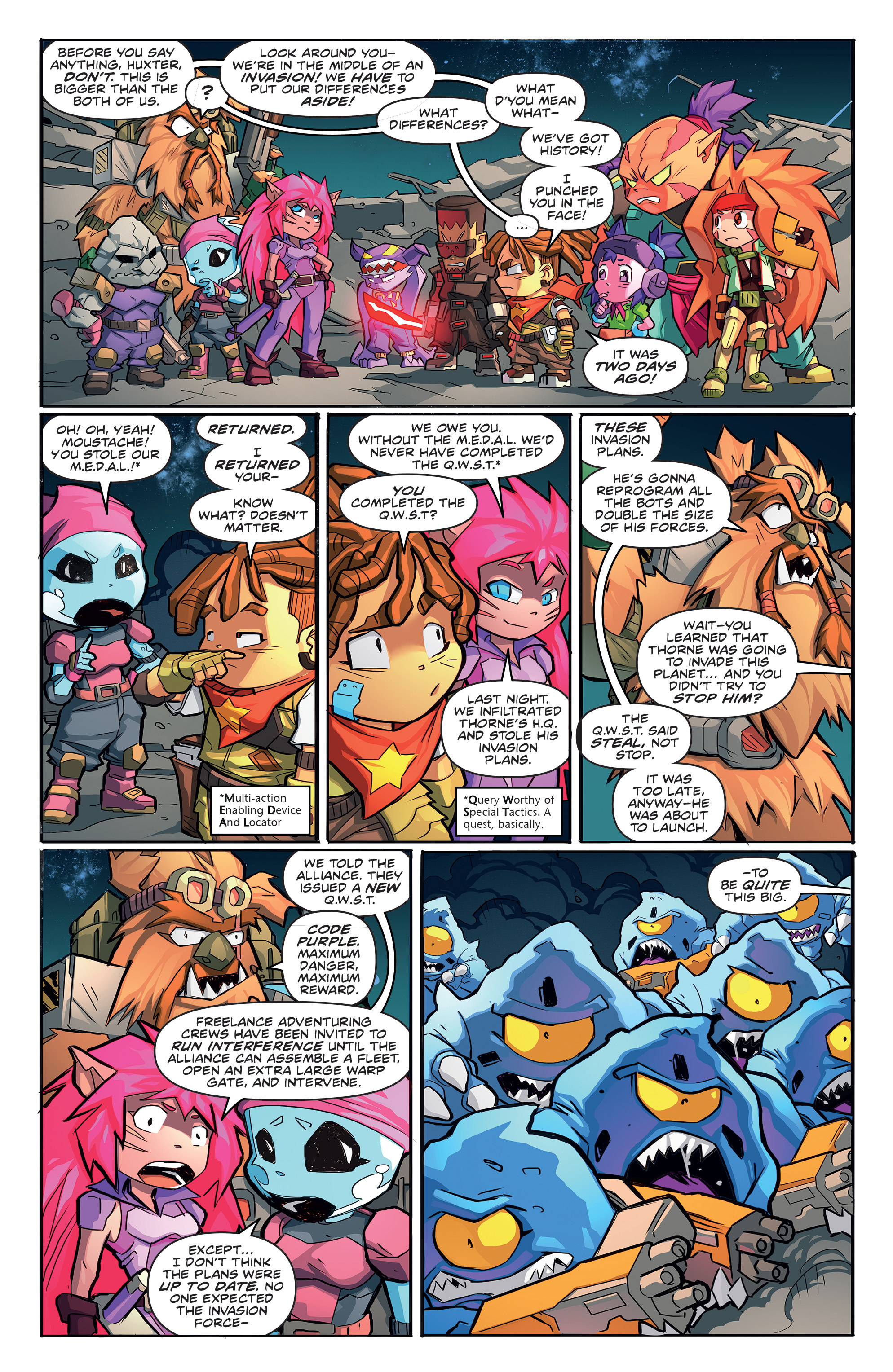 Read online Starcadia Quest comic -  Issue #3 - 13