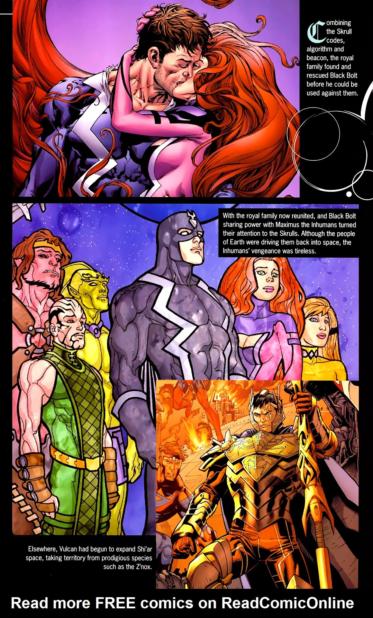 Read online War of Kings Saga comic -  Issue # Full - 29