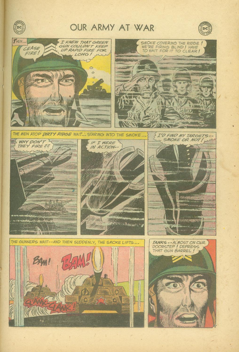 Read online Our Army at War (1952) comic -  Issue #61 - 23
