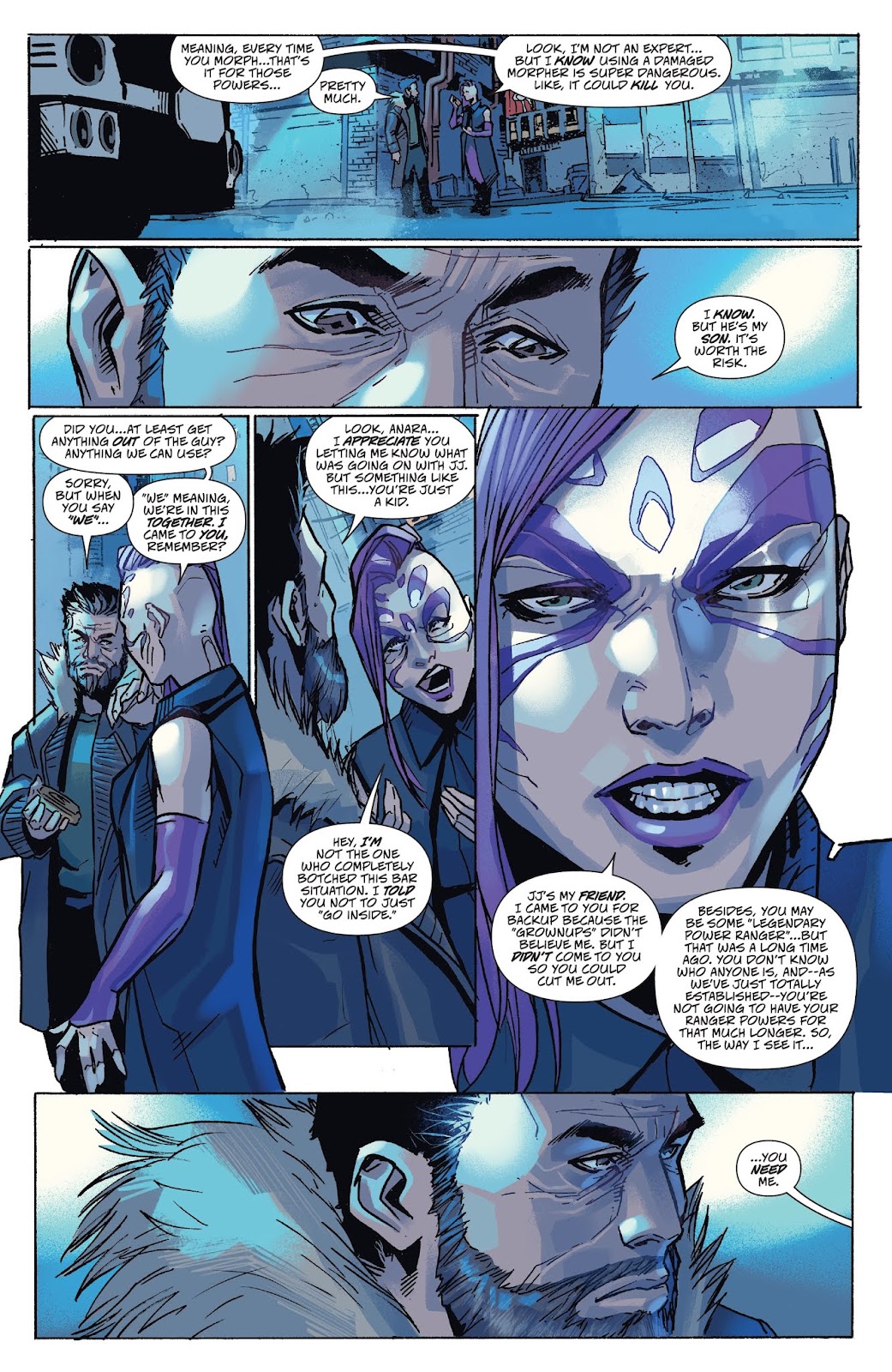 Saban's Power Rangers: Soul of the Dragon issue TPB - Page 45