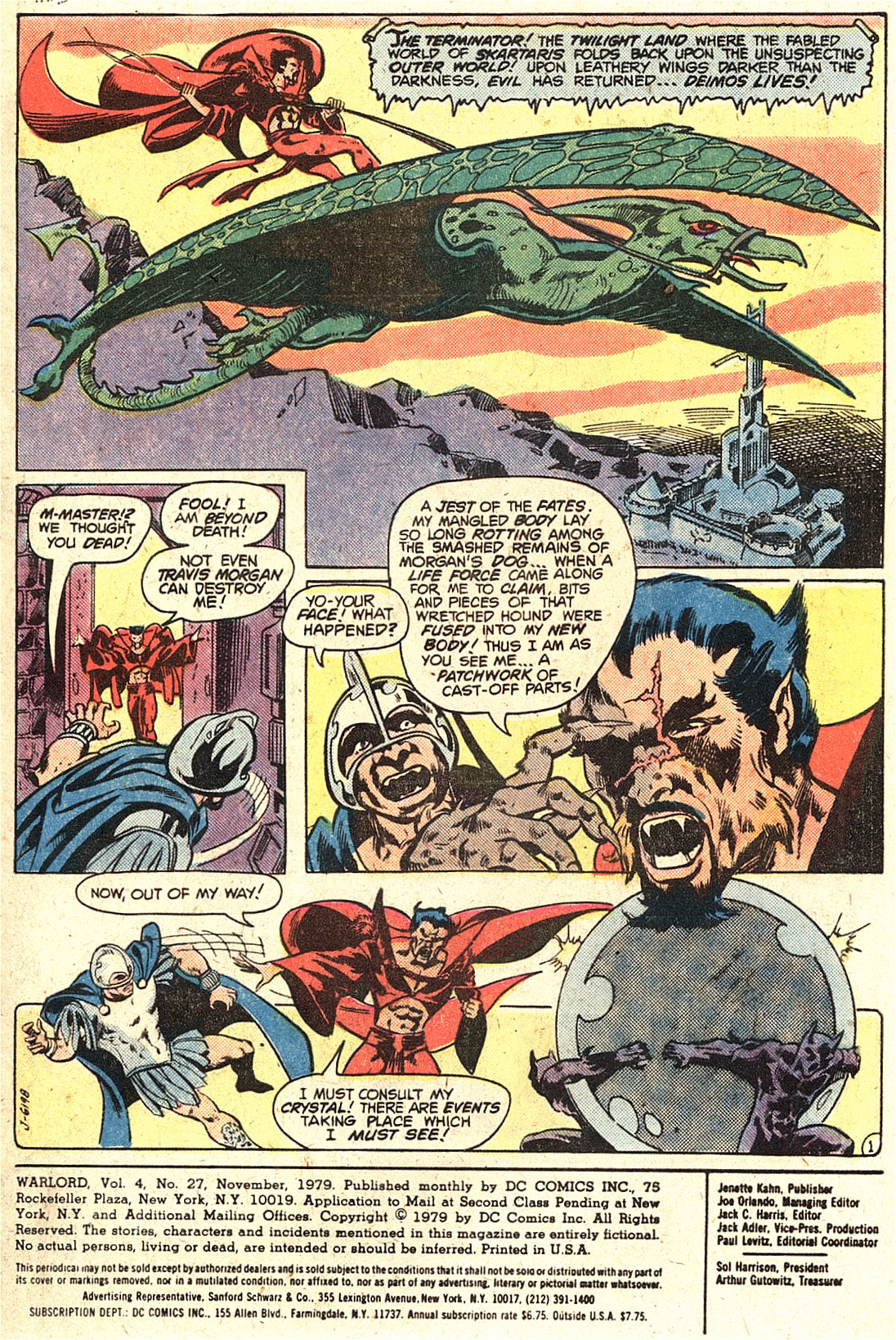 Read online Warlord (1976) comic -  Issue #27 - 2