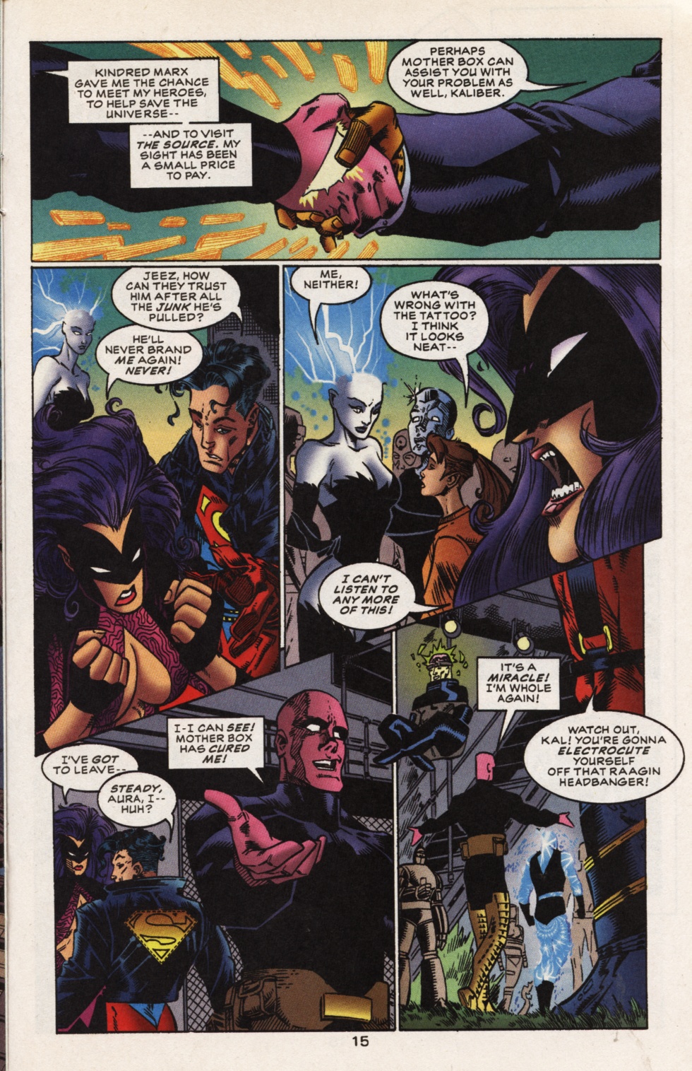 Read online Superboy & The Ravers comic -  Issue #15 - 16