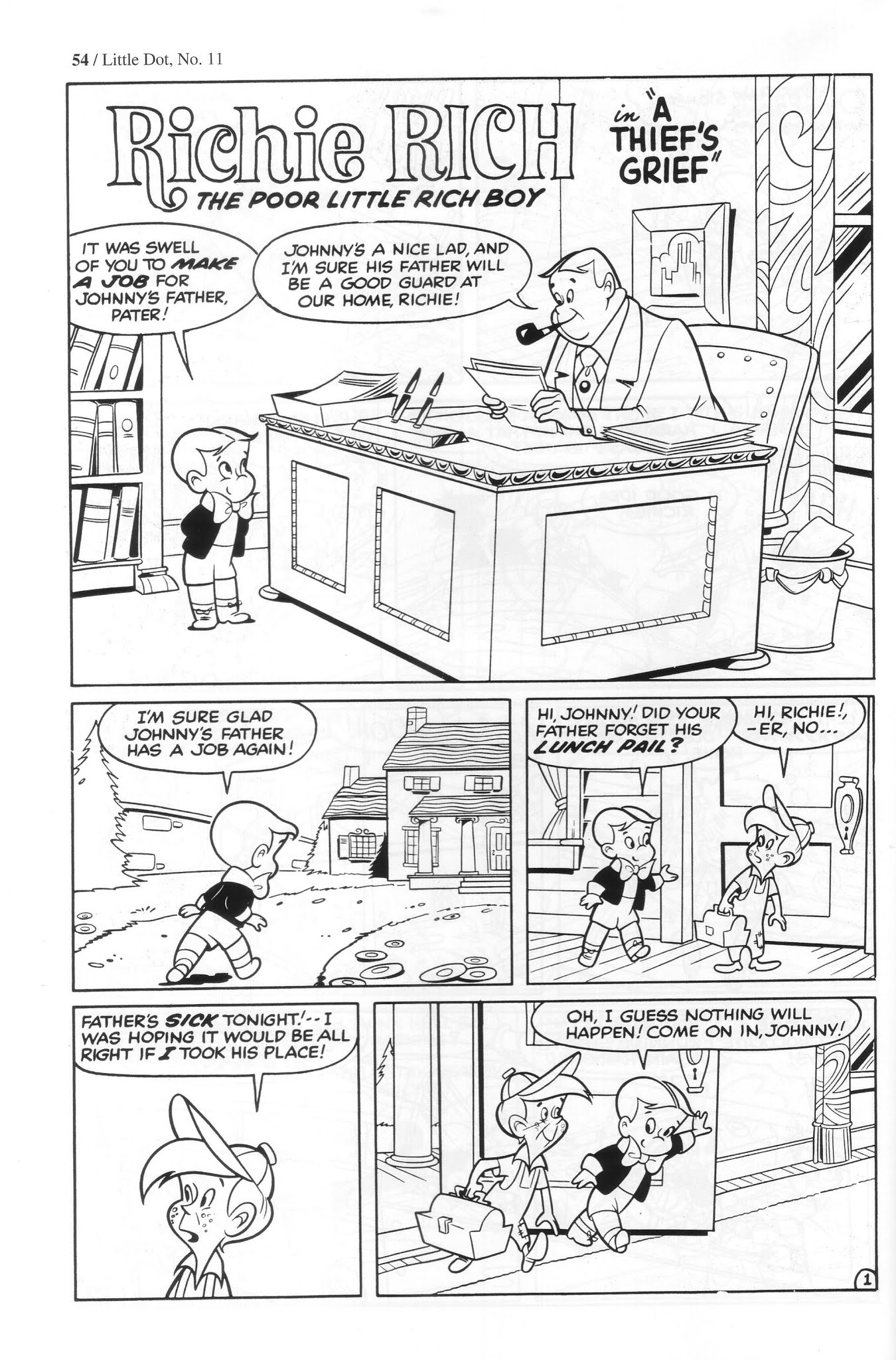 Read online Harvey Comics Classics comic -  Issue # TPB 2 (Part 1) - 55