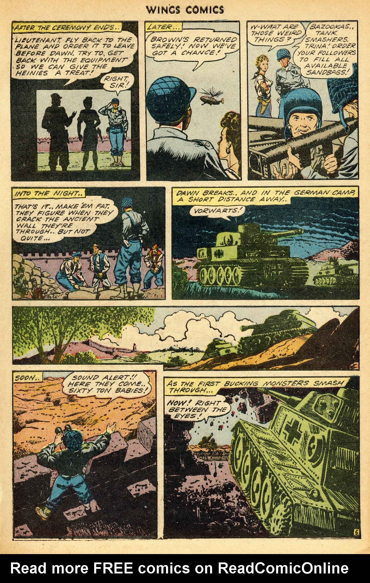 Read online Wings Comics comic -  Issue #45 - 48