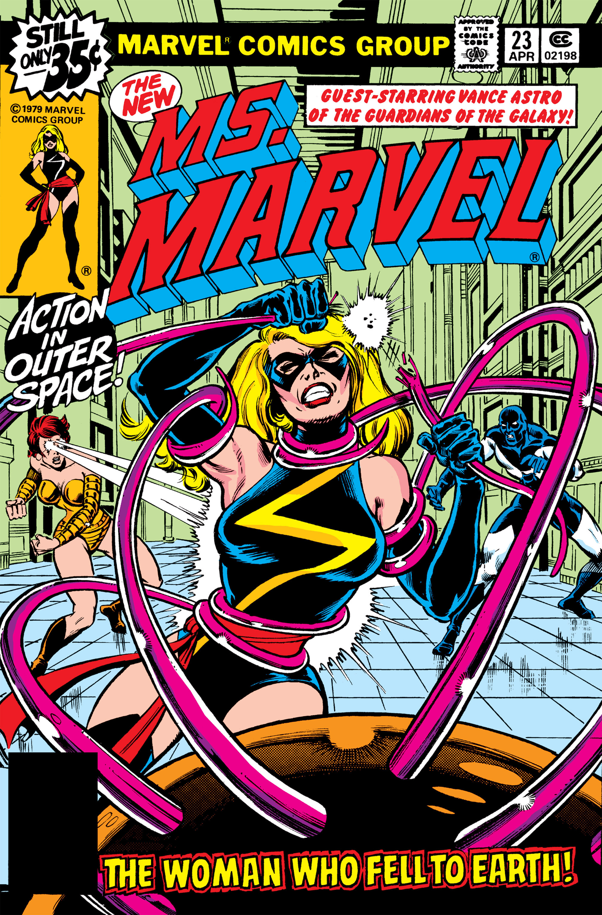 Read online Ms. Marvel (1977) comic -  Issue #23 - 1