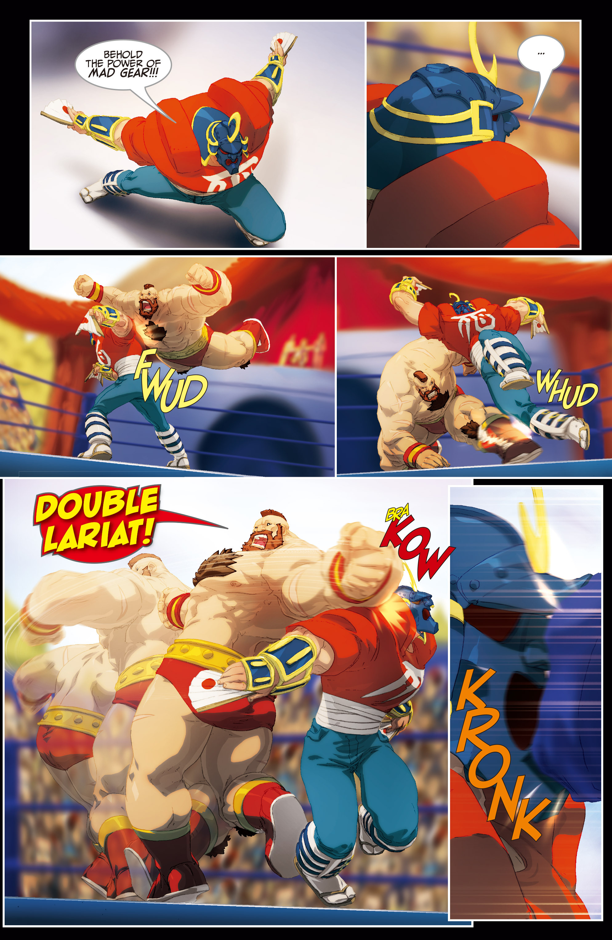 Read online Street Fighter II Turbo comic -  Issue #5 - 19
