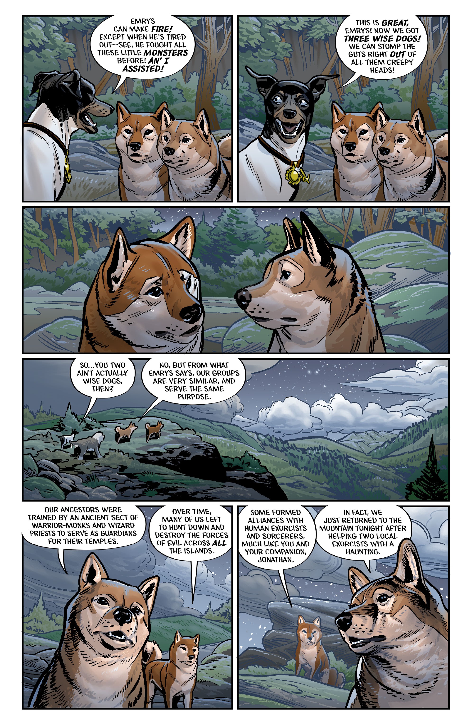 Read online Beasts of Burden: Occupied Territory comic -  Issue #3 - 8