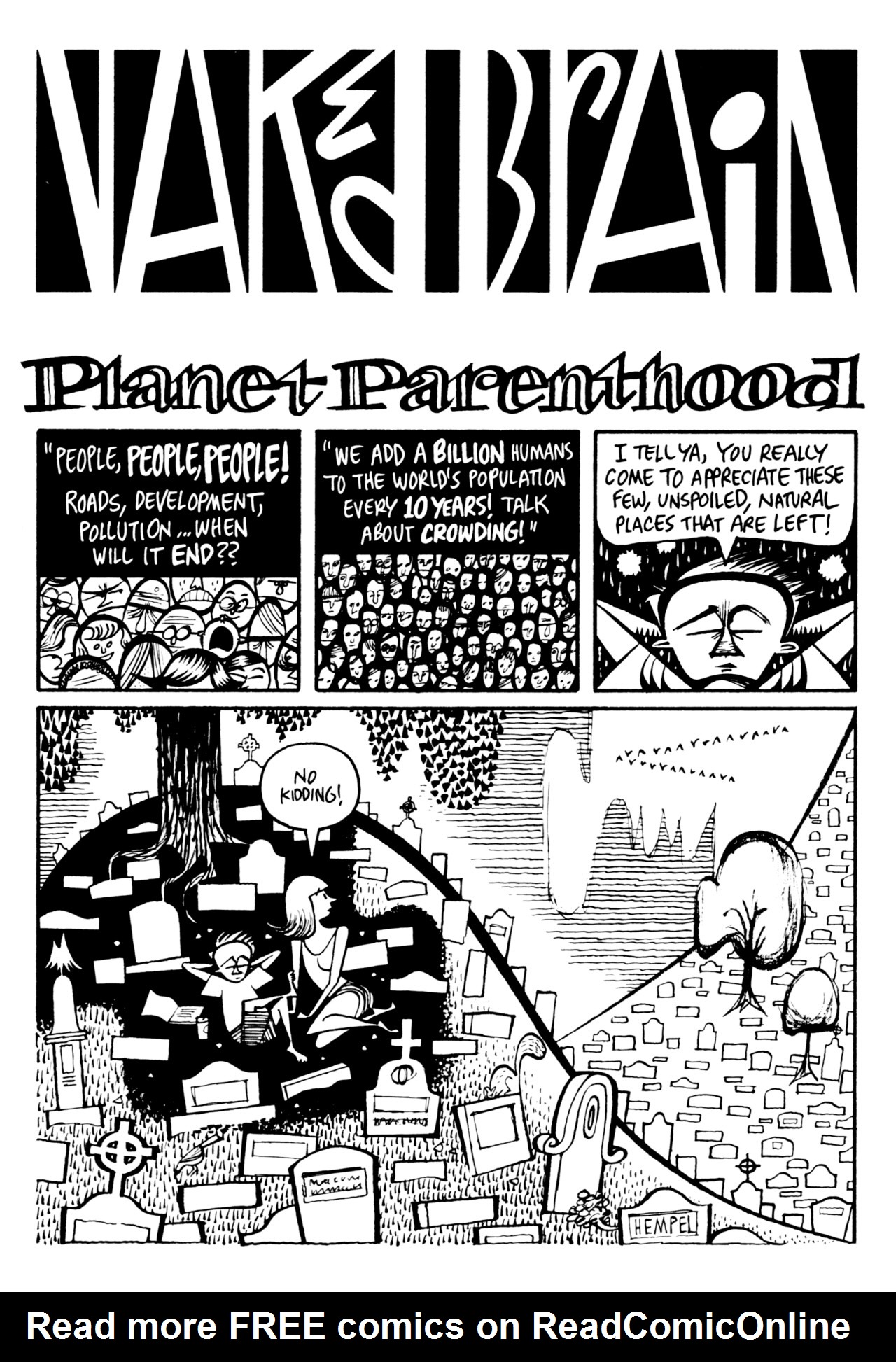 Read online Marc Hempel's Naked Brain comic -  Issue #1 - 10