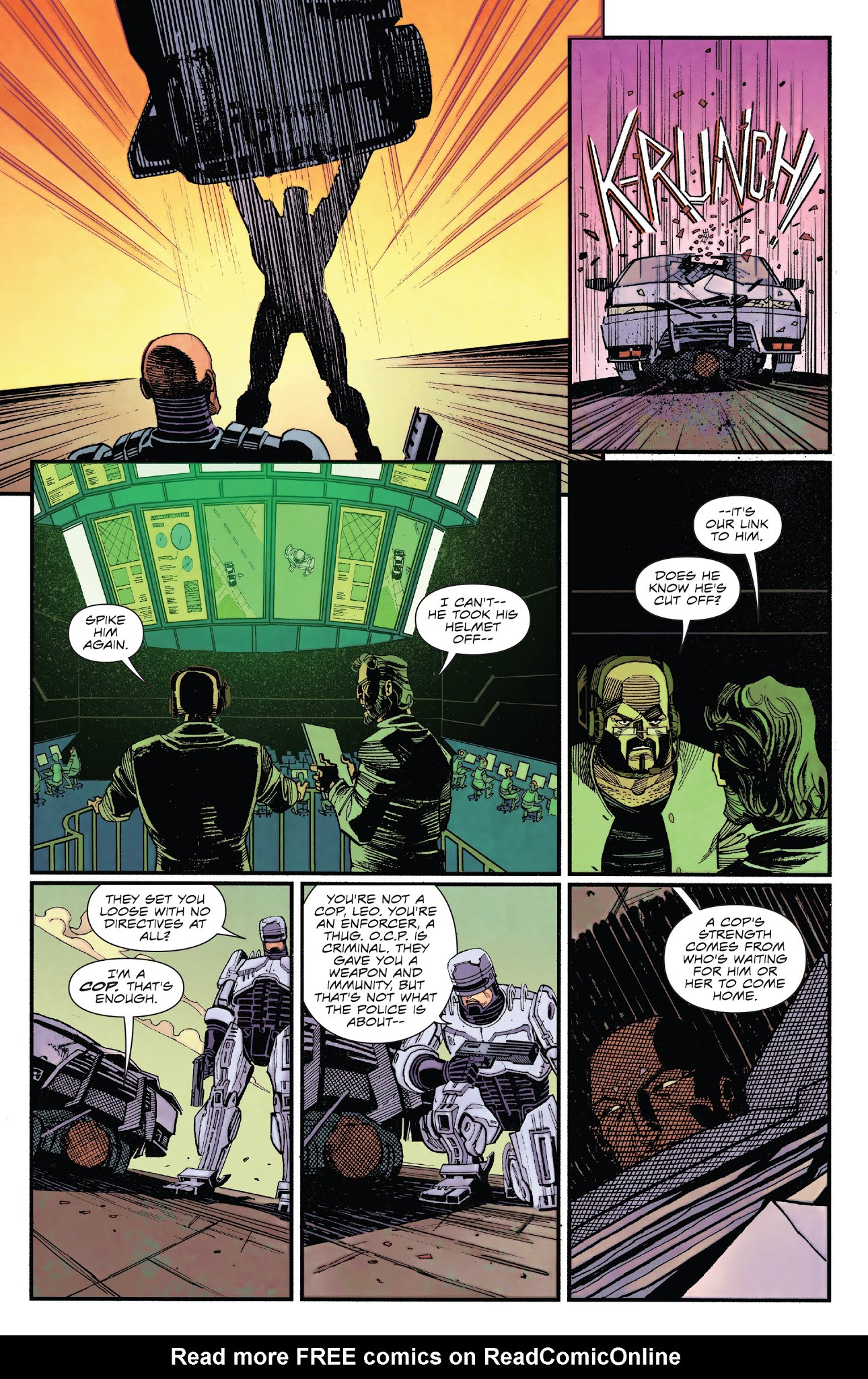 Read online RoboCop: Citizens Arrest comic -  Issue #5 - 16