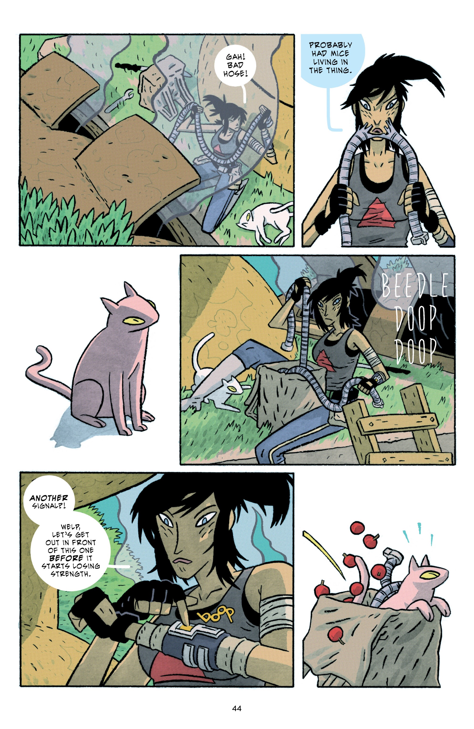 Read online ApocalyptiGirl: An Aria for the End Times (2020) comic -  Issue # TPB - 46
