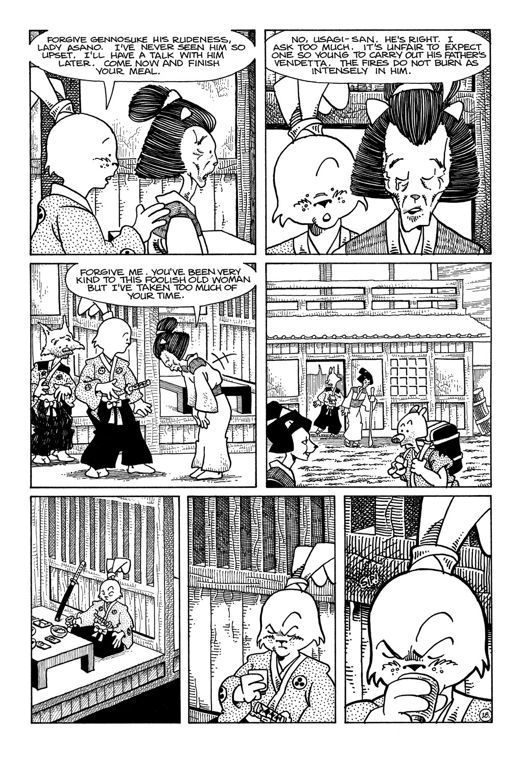 Read online Usagi Yojimbo (1987) comic -  Issue #34 - 20