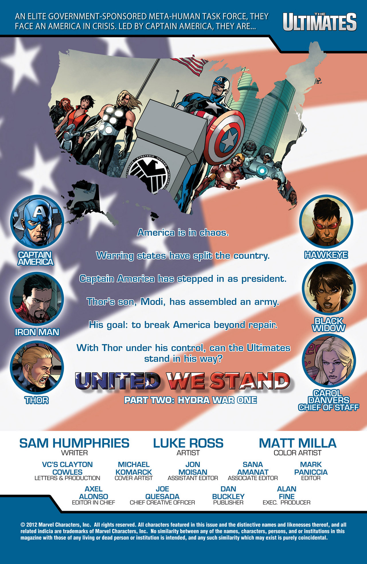 Read online Ultimate Comics Ultimates comic -  Issue #17 - 2