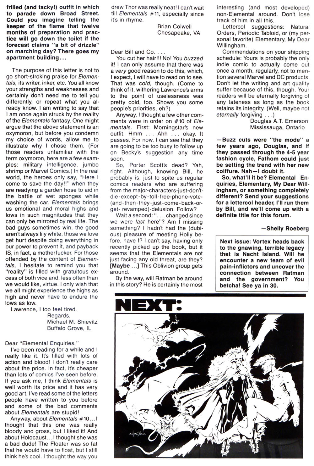 Read online Elementals (1989) comic -  Issue #15 - 34