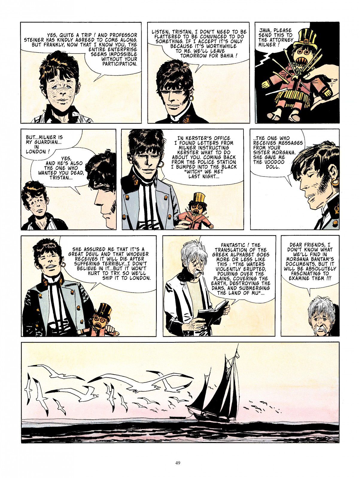 Read online Corto Maltese comic -  Issue # TPB 3 - 39