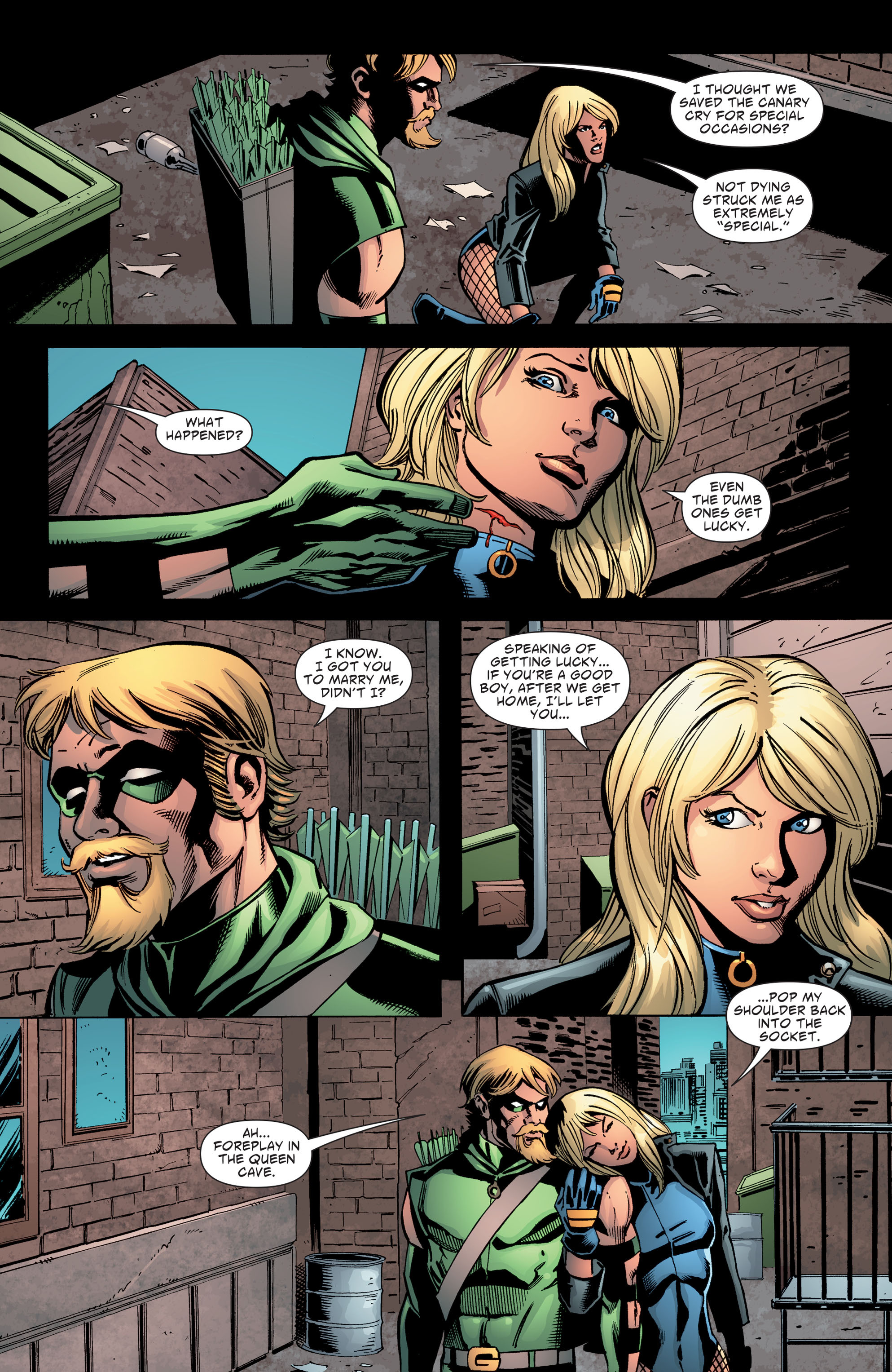 Read online Green Arrow/Black Canary comic -  Issue #15 - 22