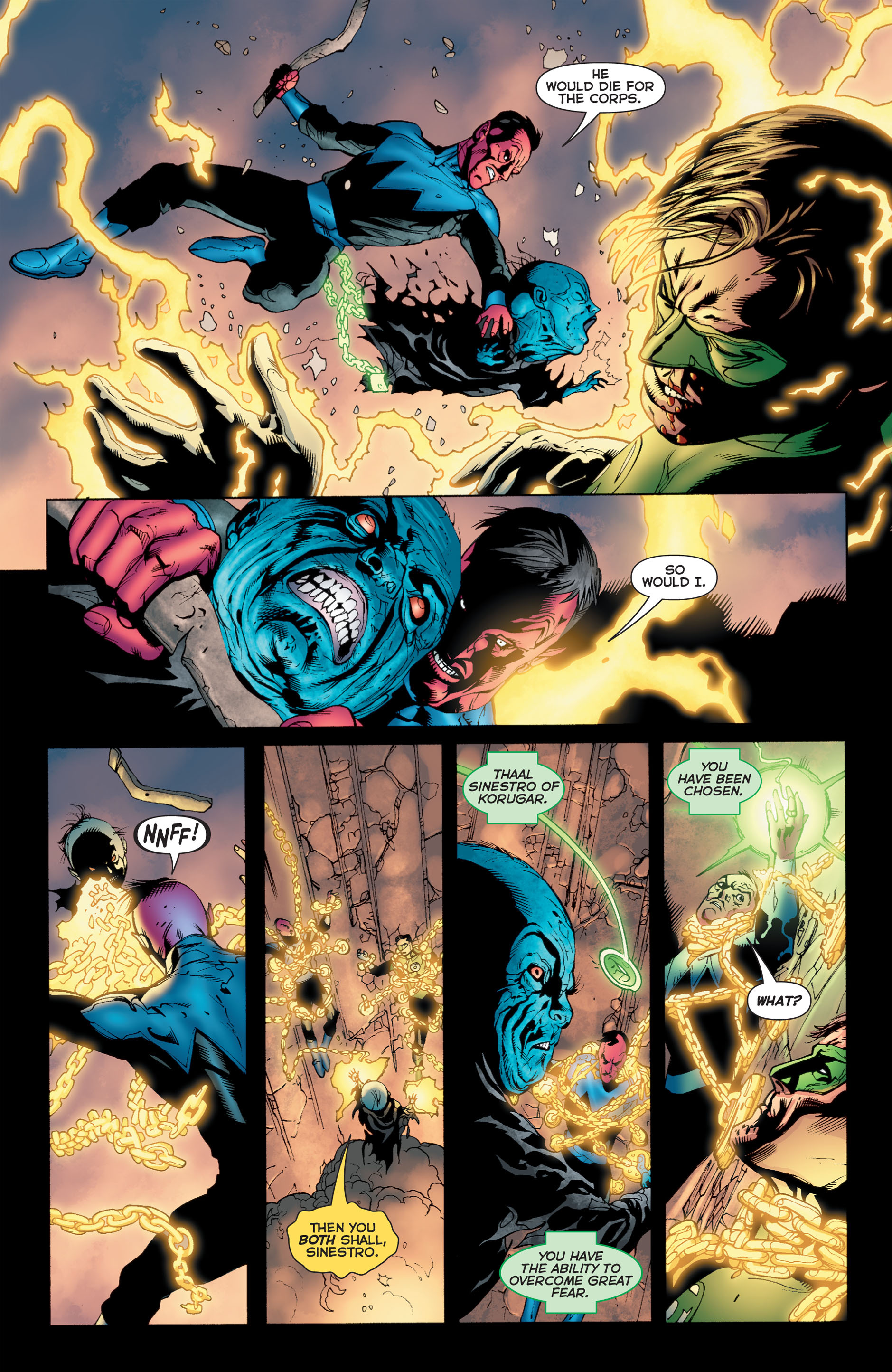 Read online Green Lantern: War of the Green Lanterns (2011) comic -  Issue # TPB - 225