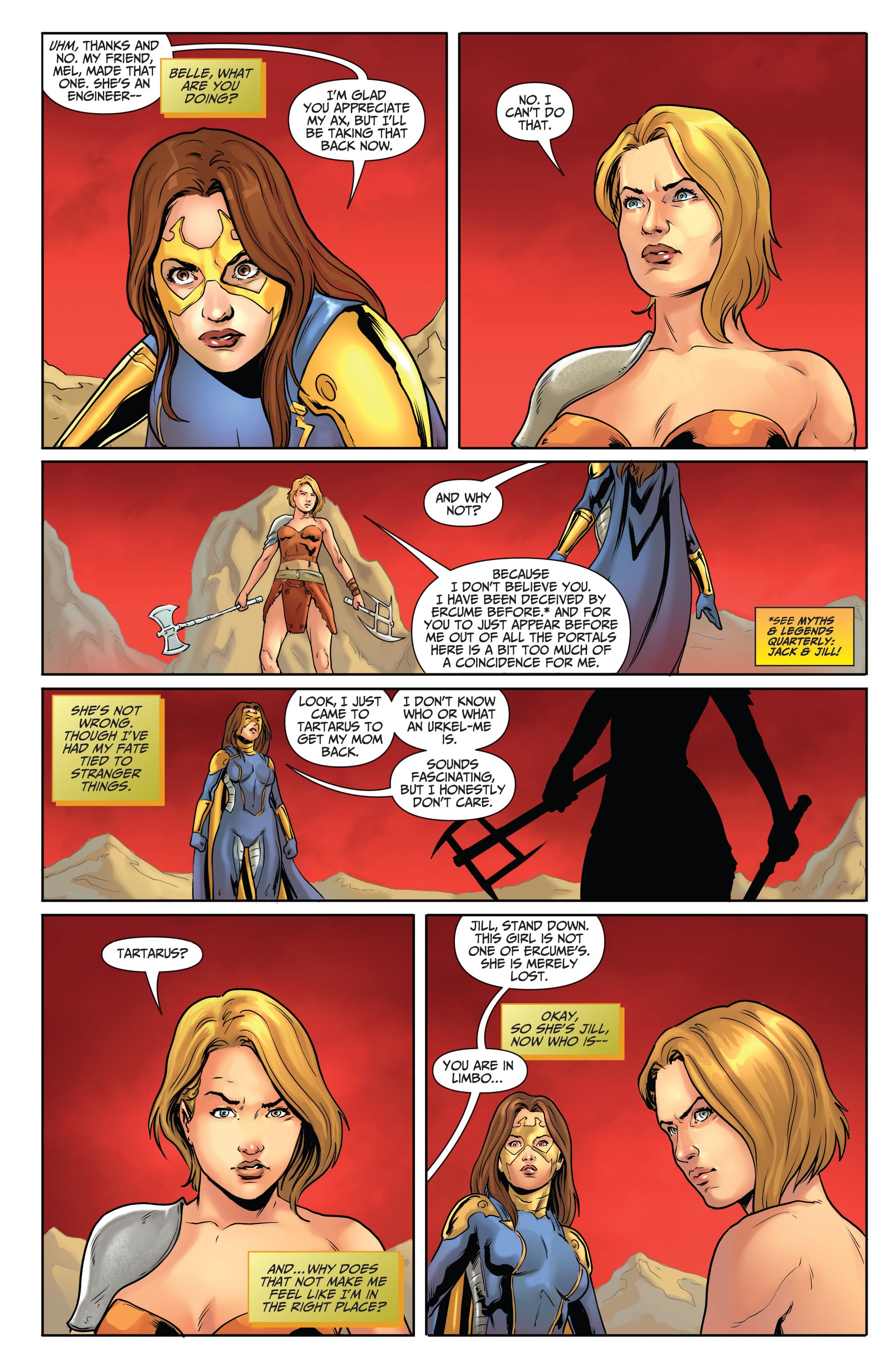 Read online Belle: War of the Giants comic -  Issue # Full - 15