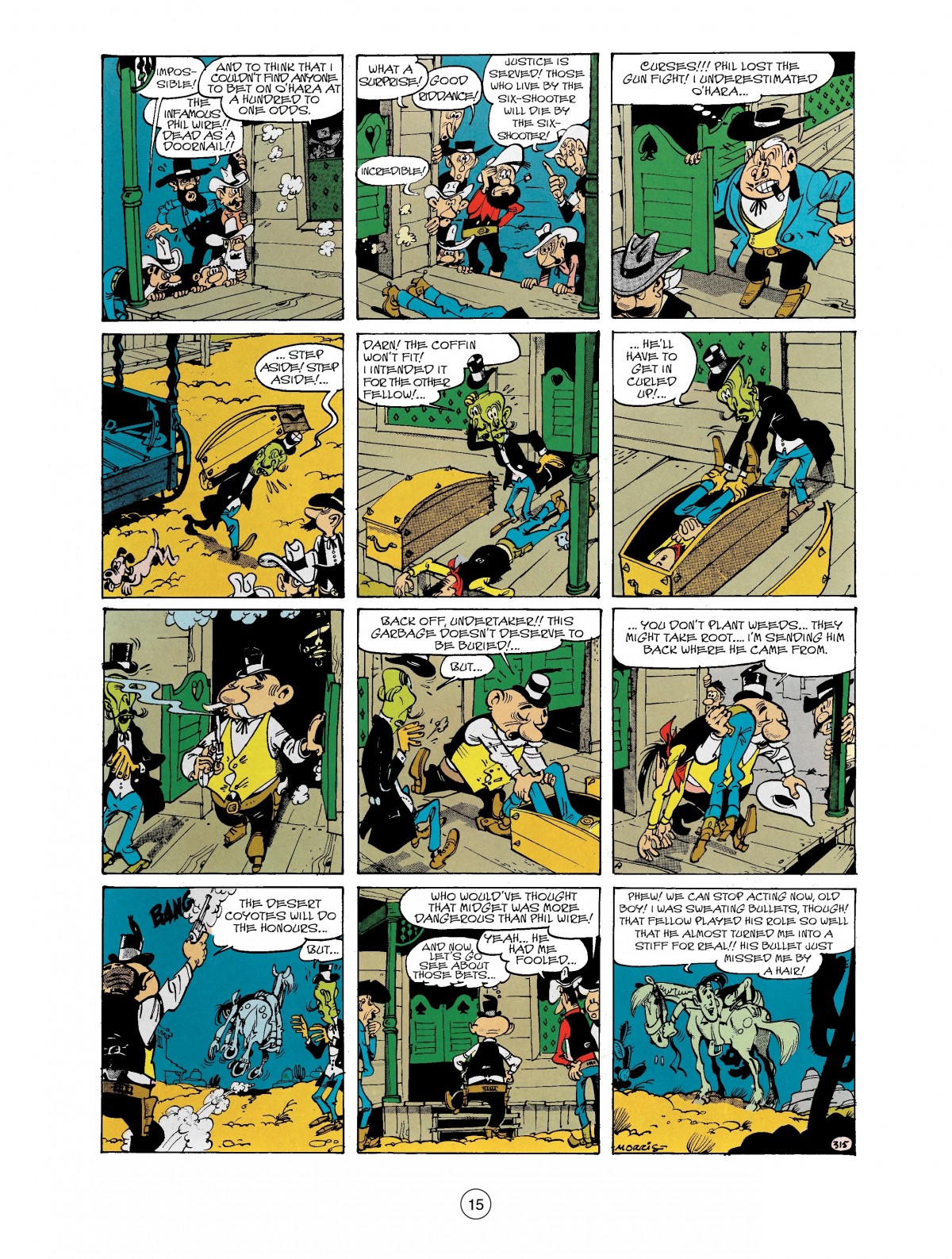 Read online A Lucky Luke Adventure comic -  Issue #40 - 15
