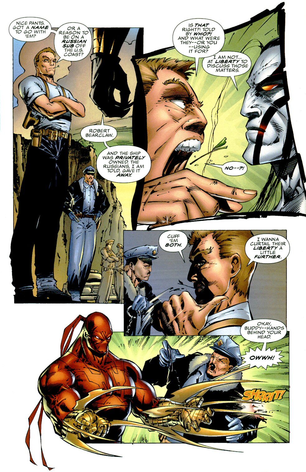 Read online Cyberforce/Strykeforce: Opposing Forces comic -  Issue #2 - 9