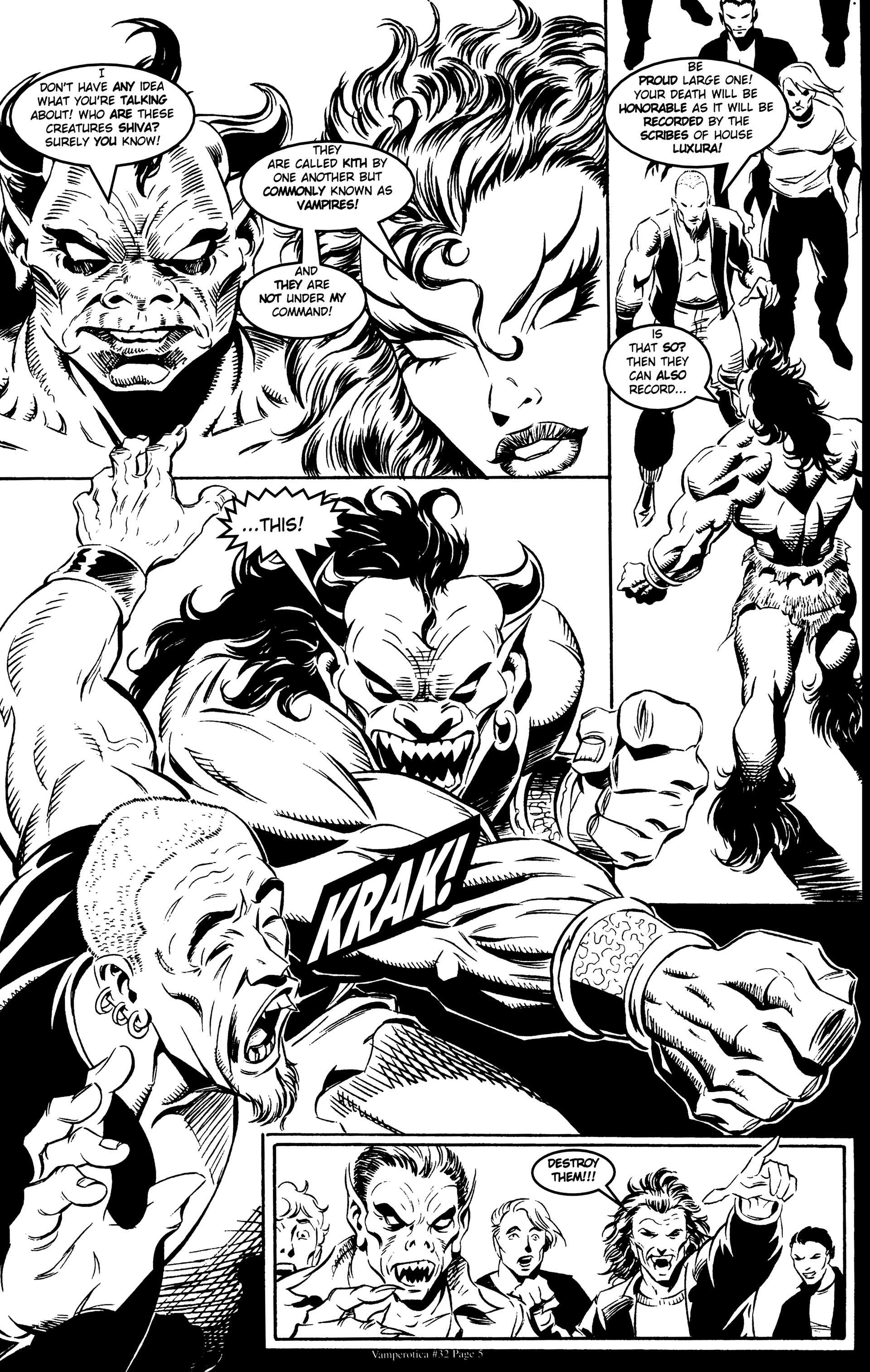 Read online Vamperotica comic -  Issue #32 - 6