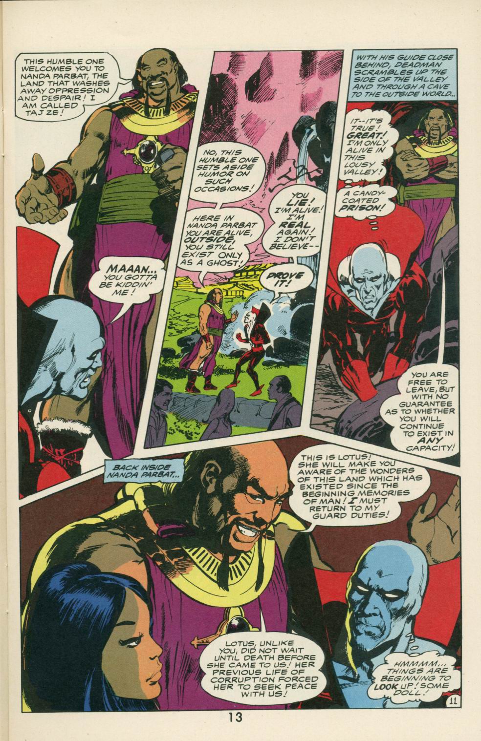 Read online Deadman (1985) comic -  Issue #7 - 13