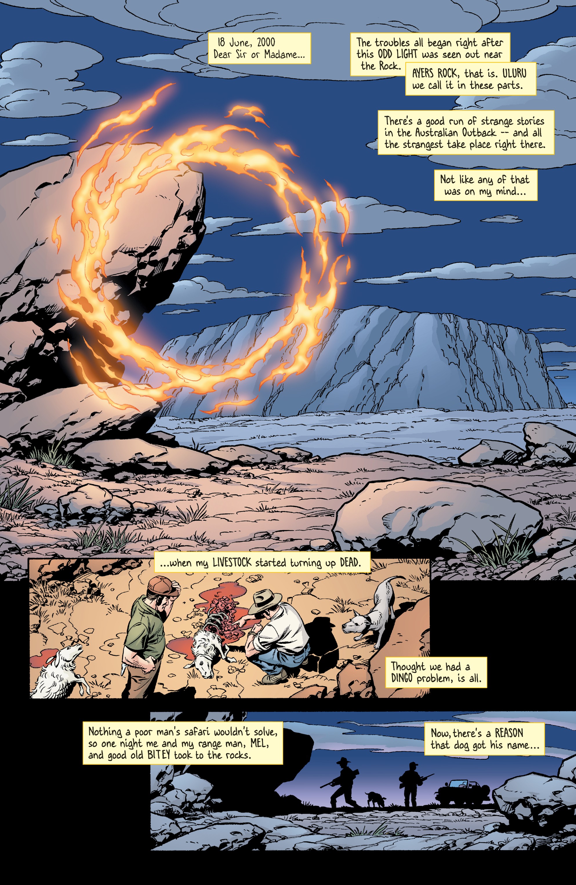 Read online Section Zero (2019) comic -  Issue #1 - 3