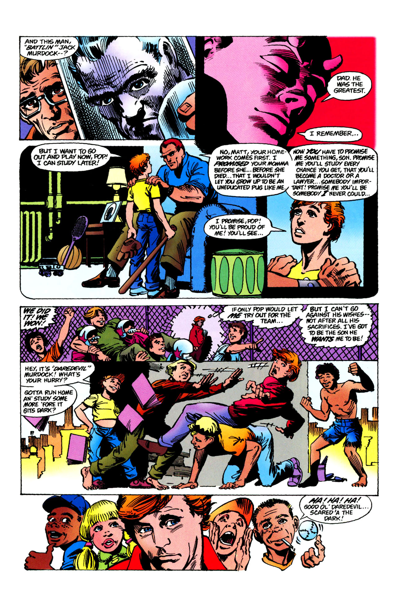 Read online Daredevil Visionaries: Frank Miller comic -  Issue # TPB 1 - 98