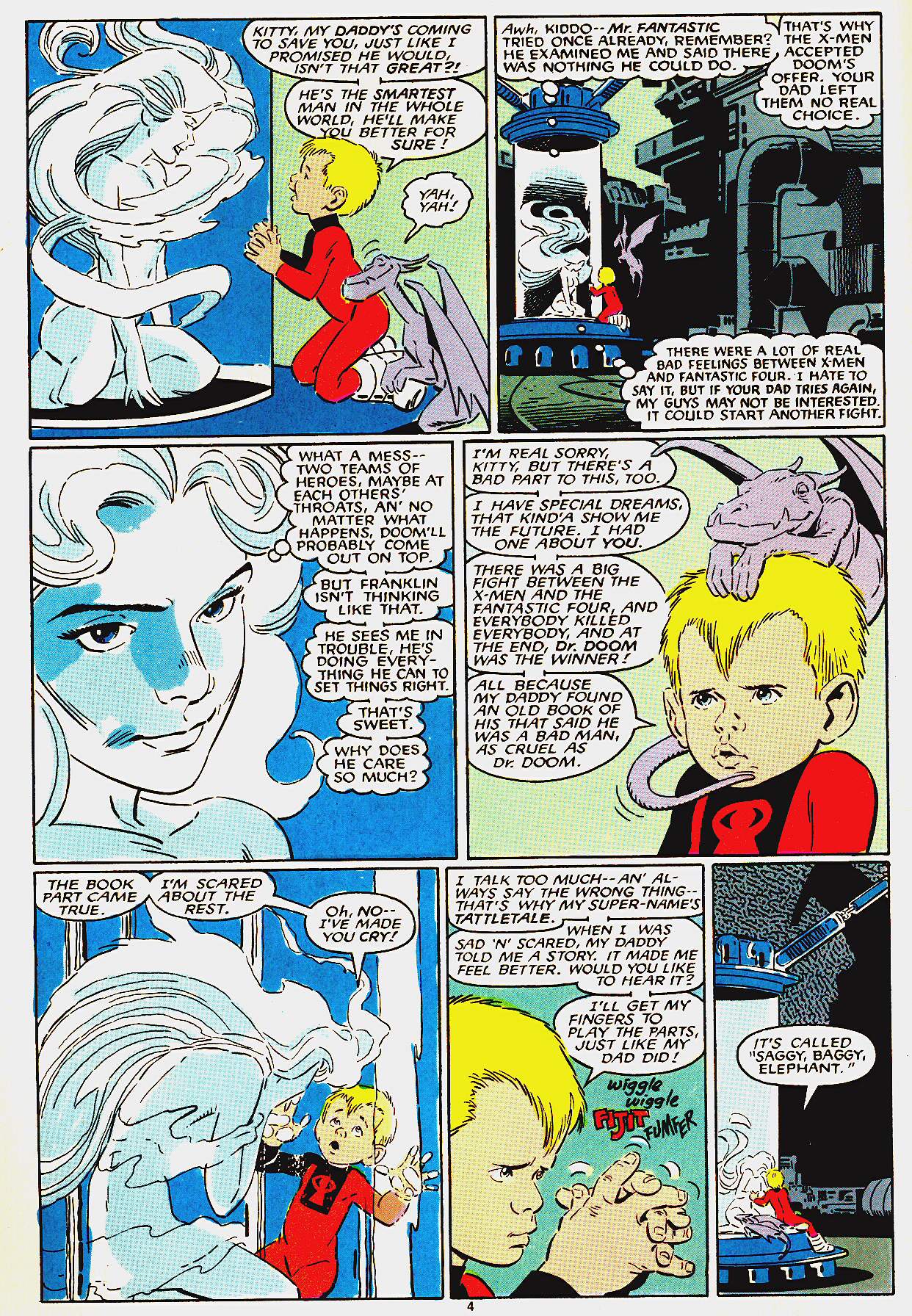 Read online Fantastic Four vs. X-Men comic -  Issue #4 - 5