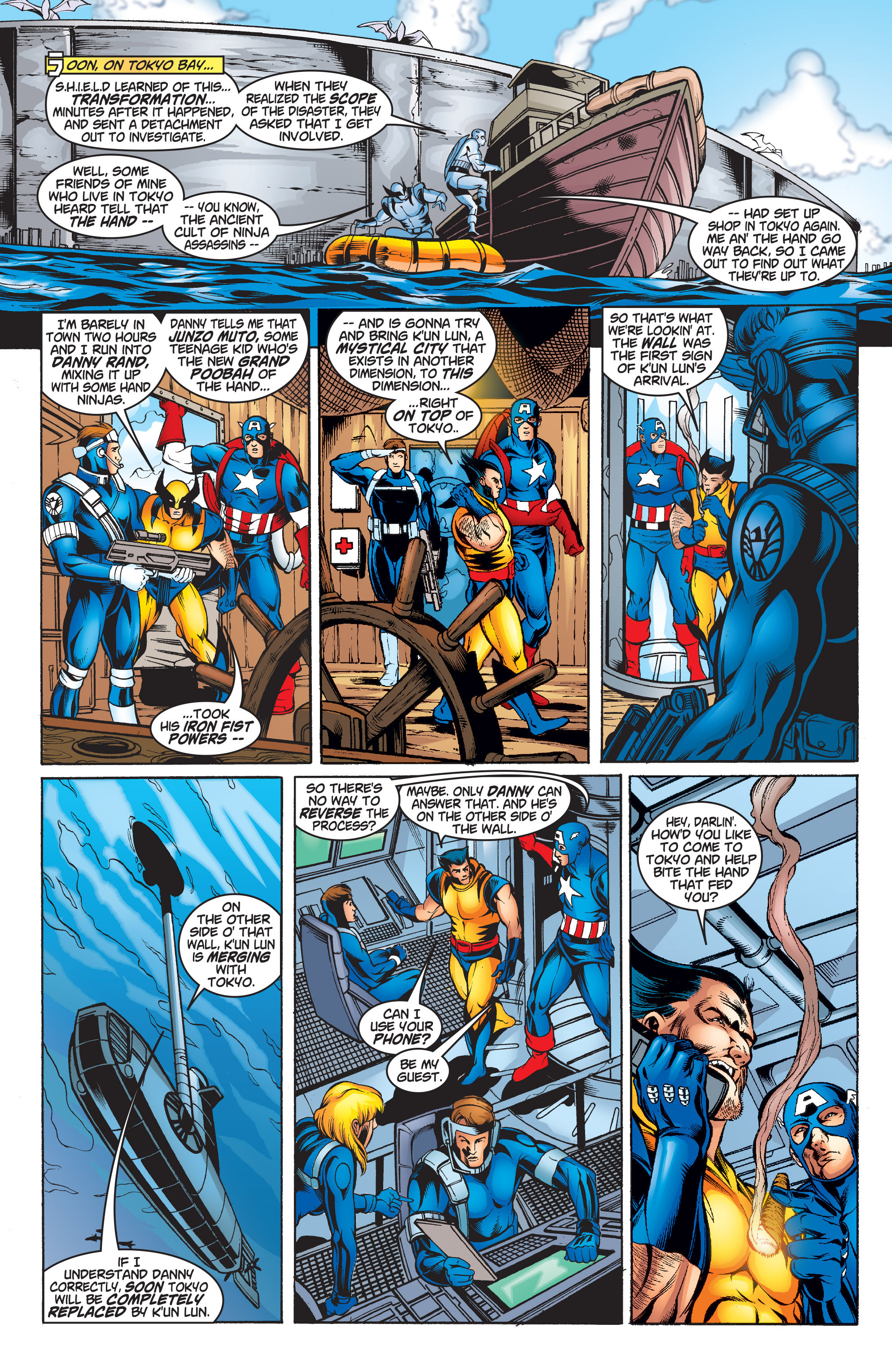 Read online Iron Fist: The Return of K'un Lun comic -  Issue # TPB - 154