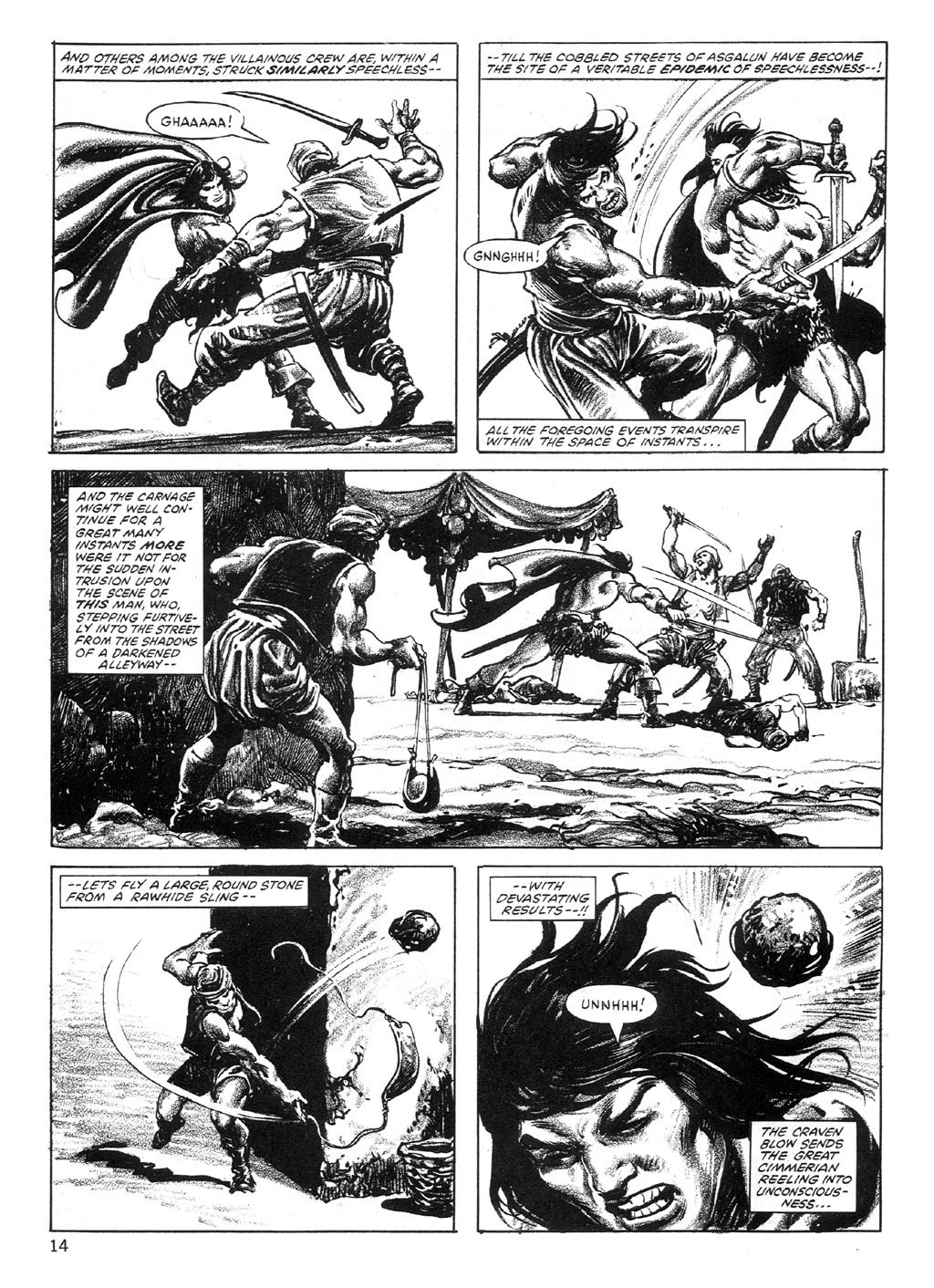 Read online The Savage Sword Of Conan comic -  Issue #89 - 14
