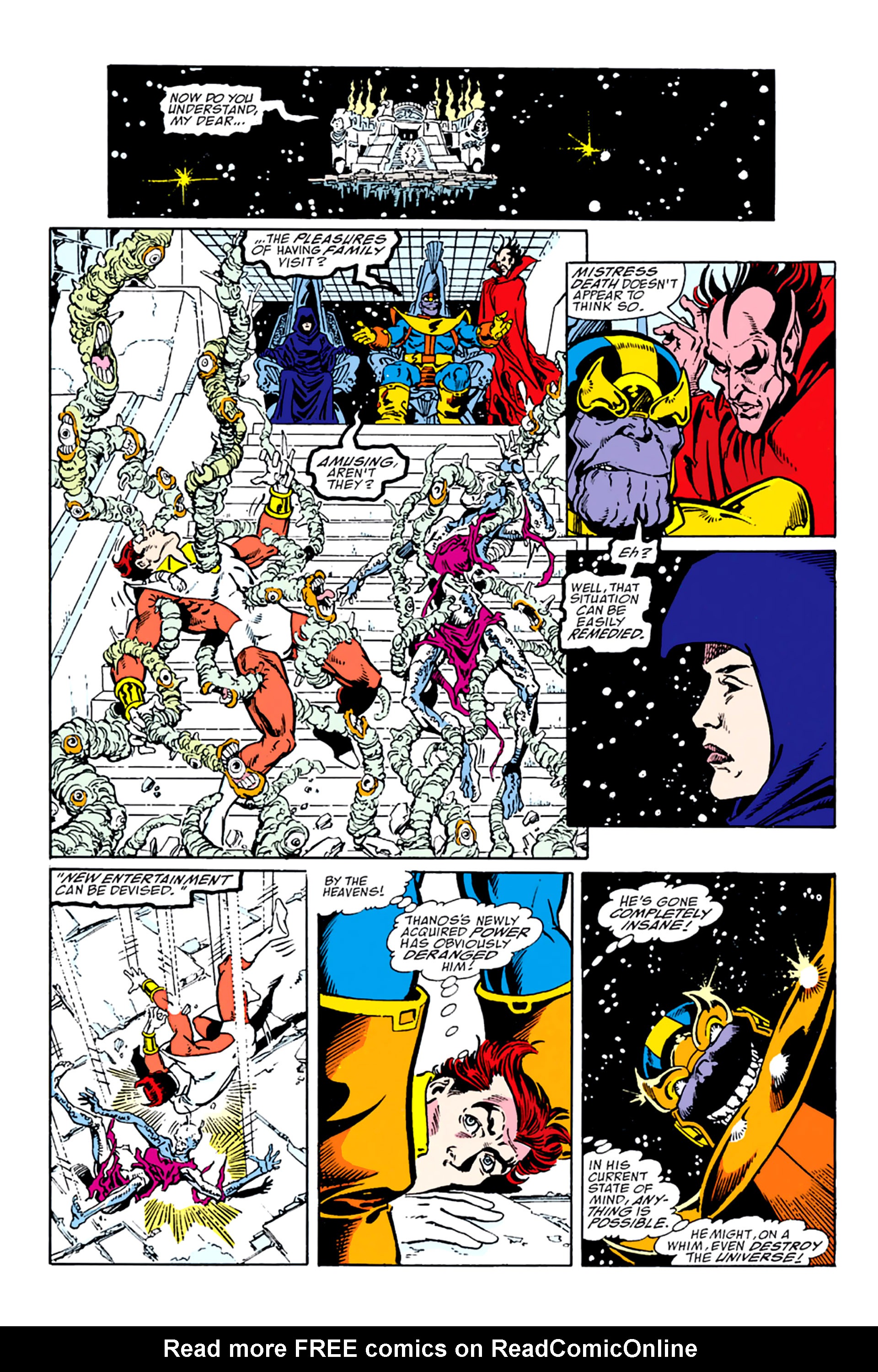 Read online Infinity Gauntlet (1991) comic -  Issue #2 - 22
