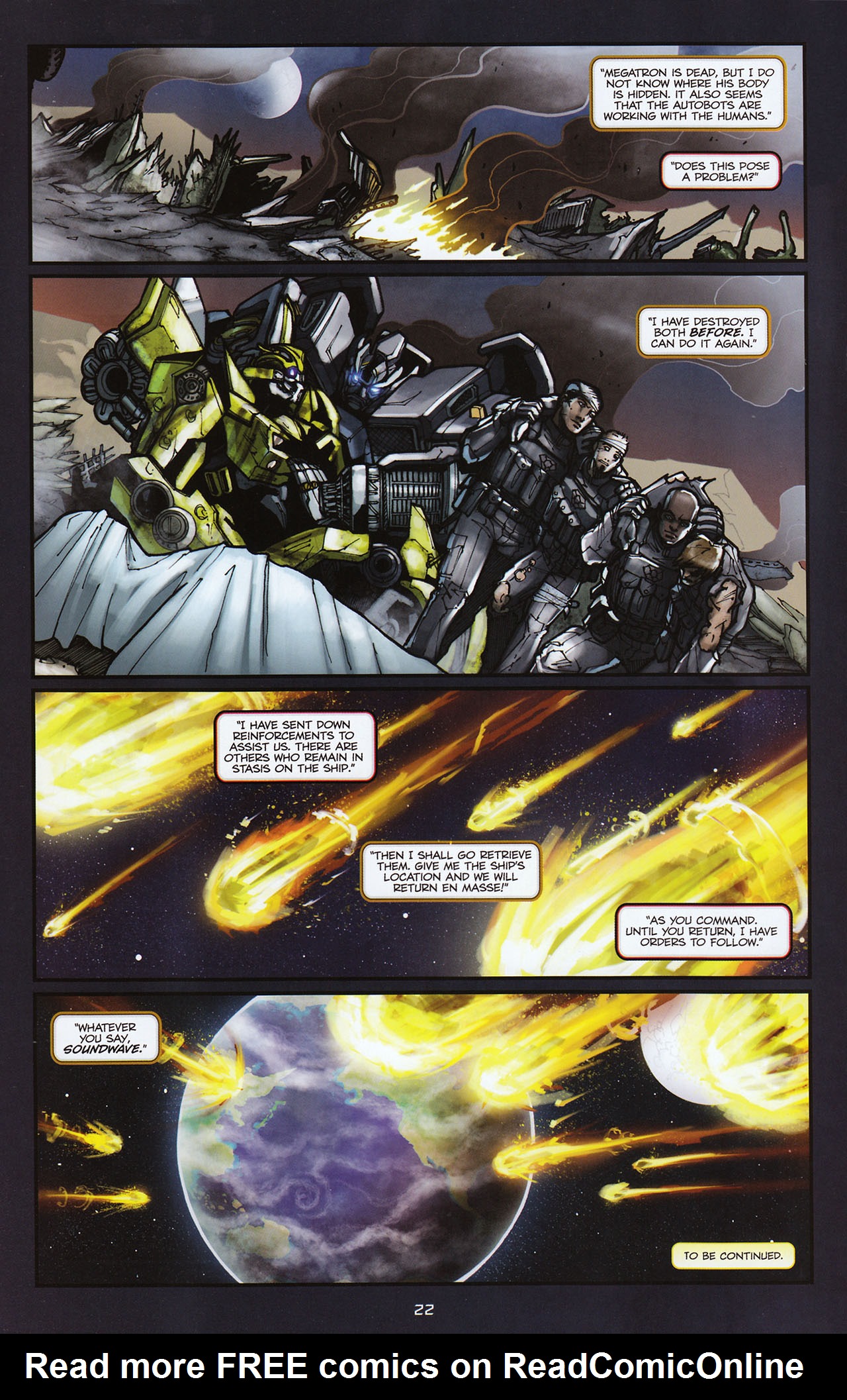 Read online Transformers: Alliance comic -  Issue #2 - 25