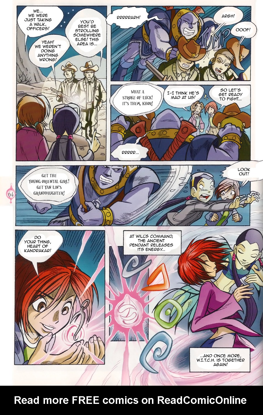 Read online W.i.t.c.h. comic -  Issue #16 - 55