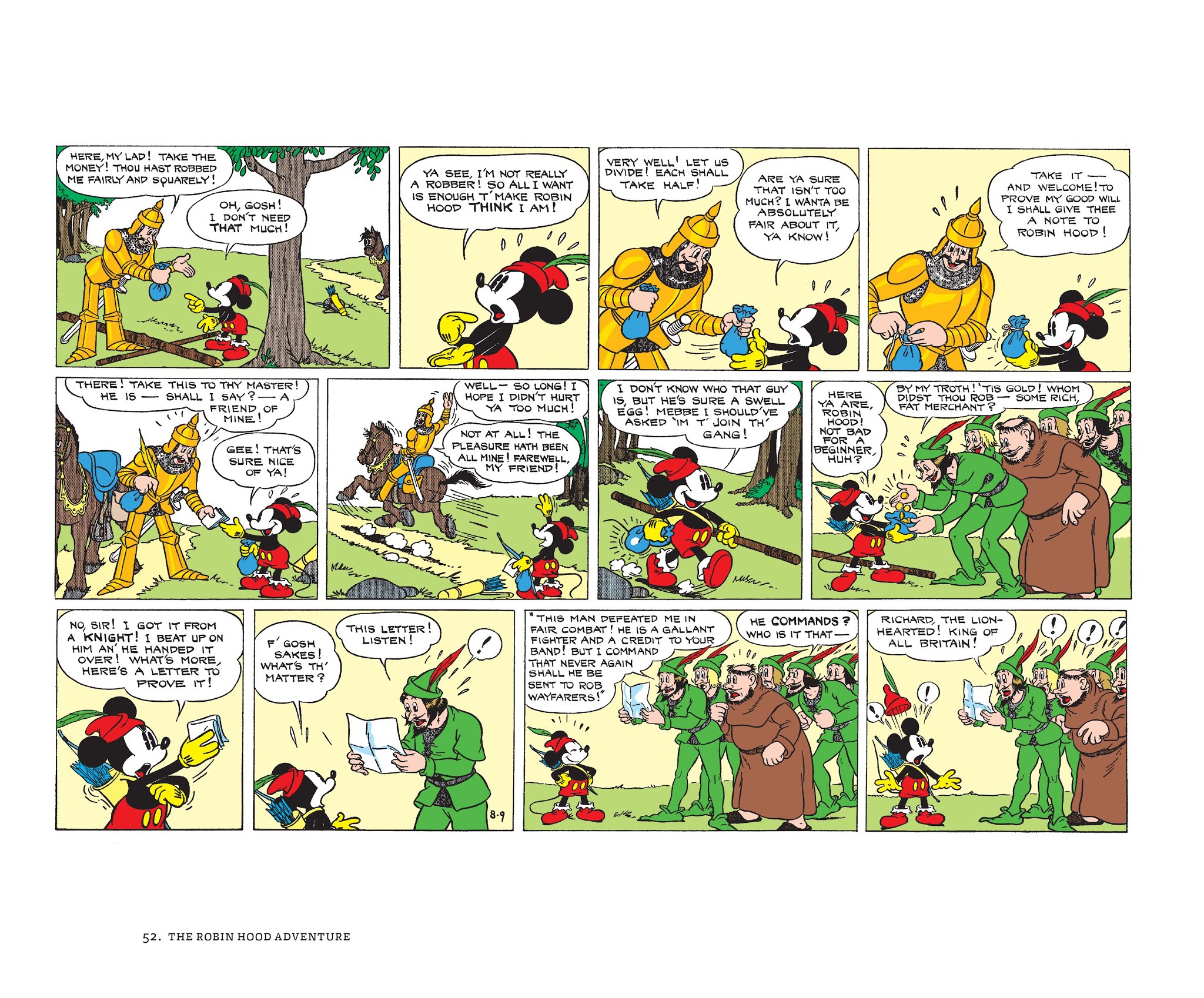 Read online Walt Disney's Mickey Mouse Color Sundays comic -  Issue # TPB 2 (Part 1) - 52