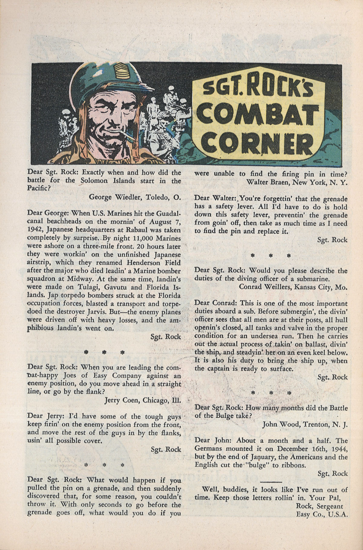 Read online Our Fighting Forces comic -  Issue #64 - 26
