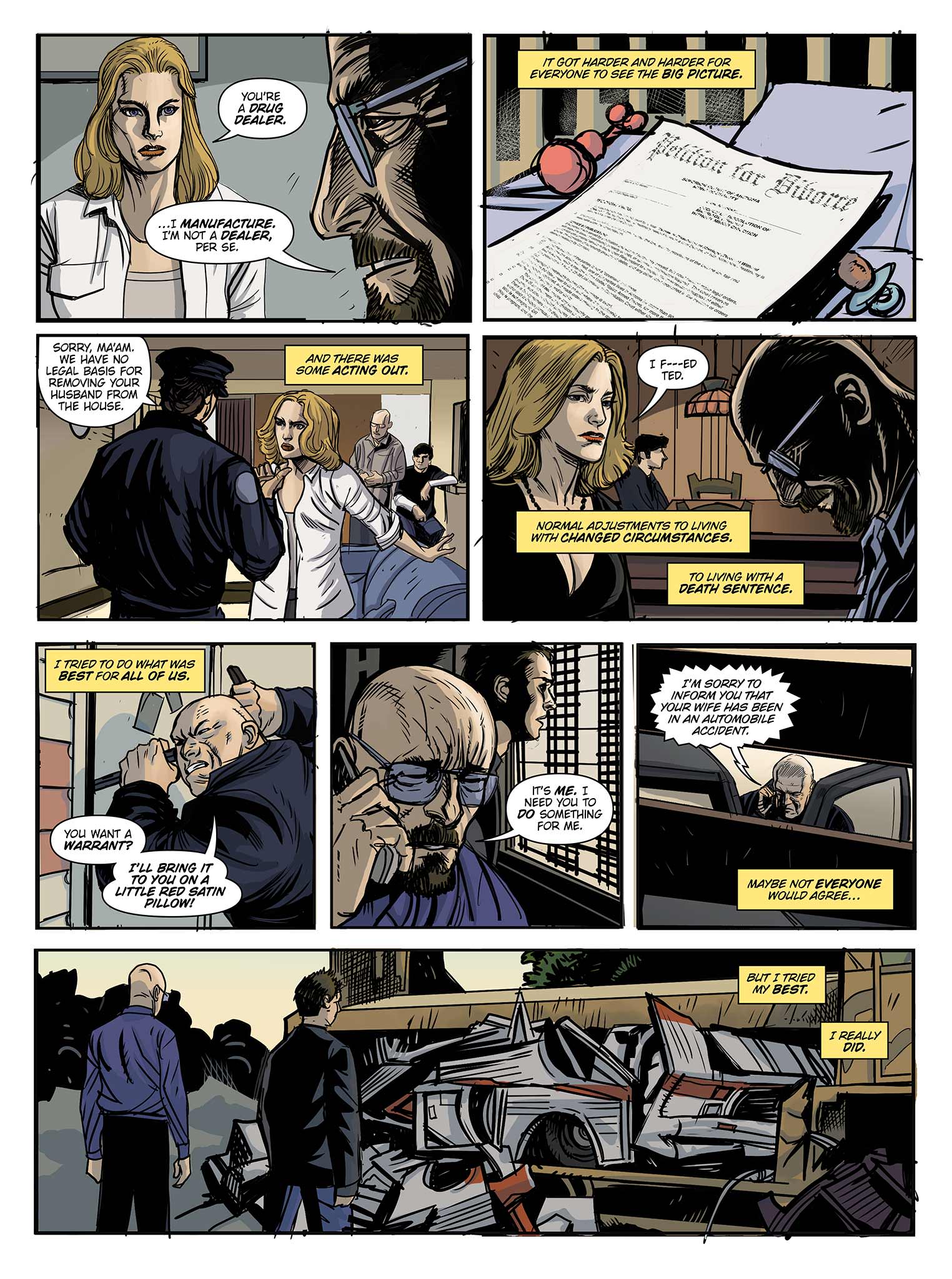 Read online Breaking Bad: All Bad Things comic -  Issue # Full - 10