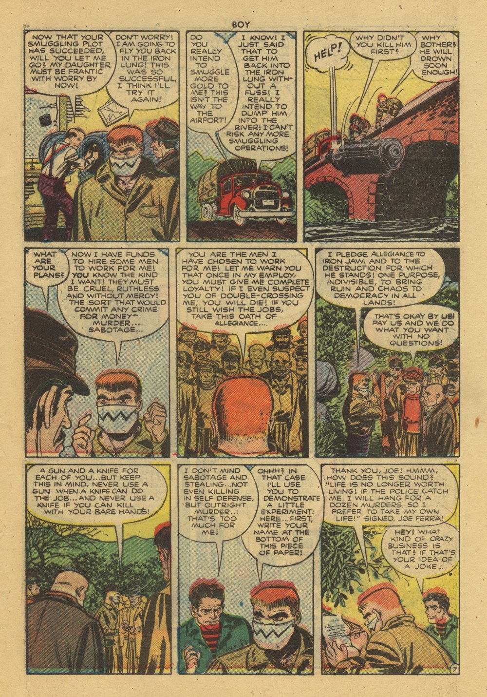 Read online Boy Comics comic -  Issue #68 - 9