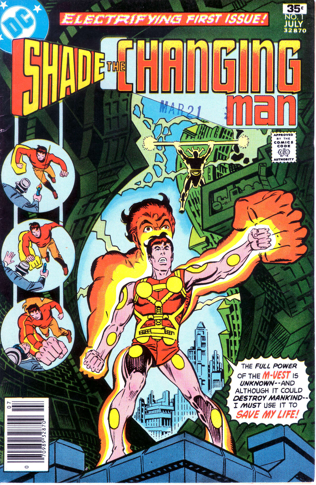 Read online Shade, the Changing Man (1977) comic -  Issue #1 - 1