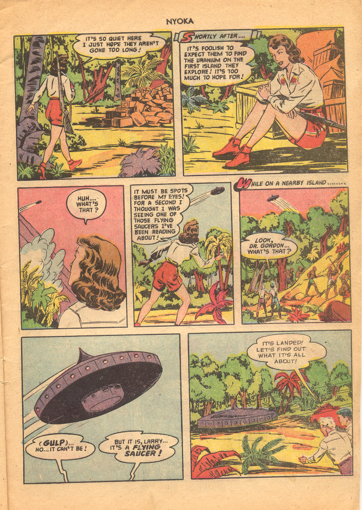 Read online Nyoka the Jungle Girl (1945) comic -  Issue #67 - 5