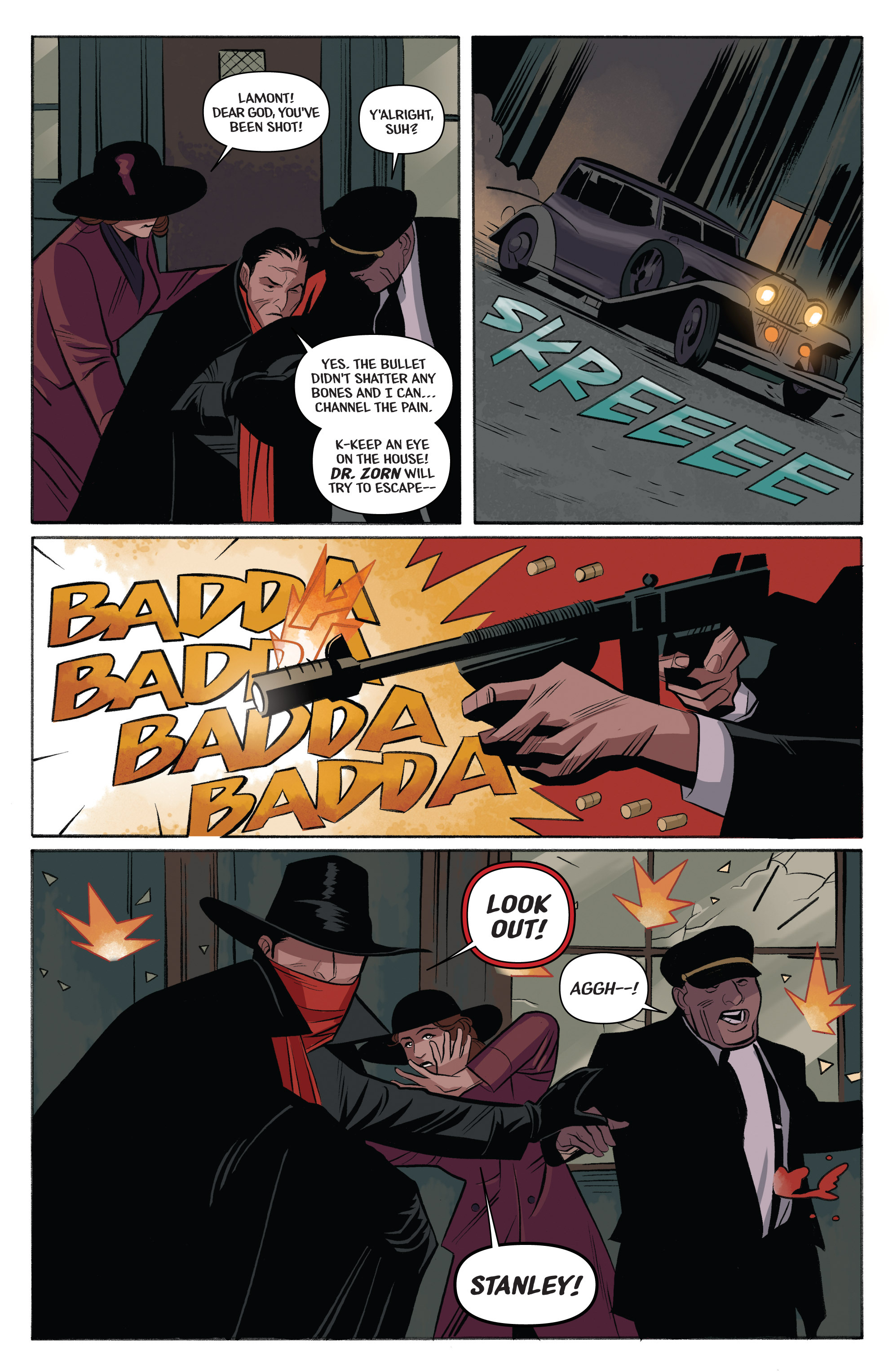 Read online The Shadow: Year One comic -  Issue #10 - 17