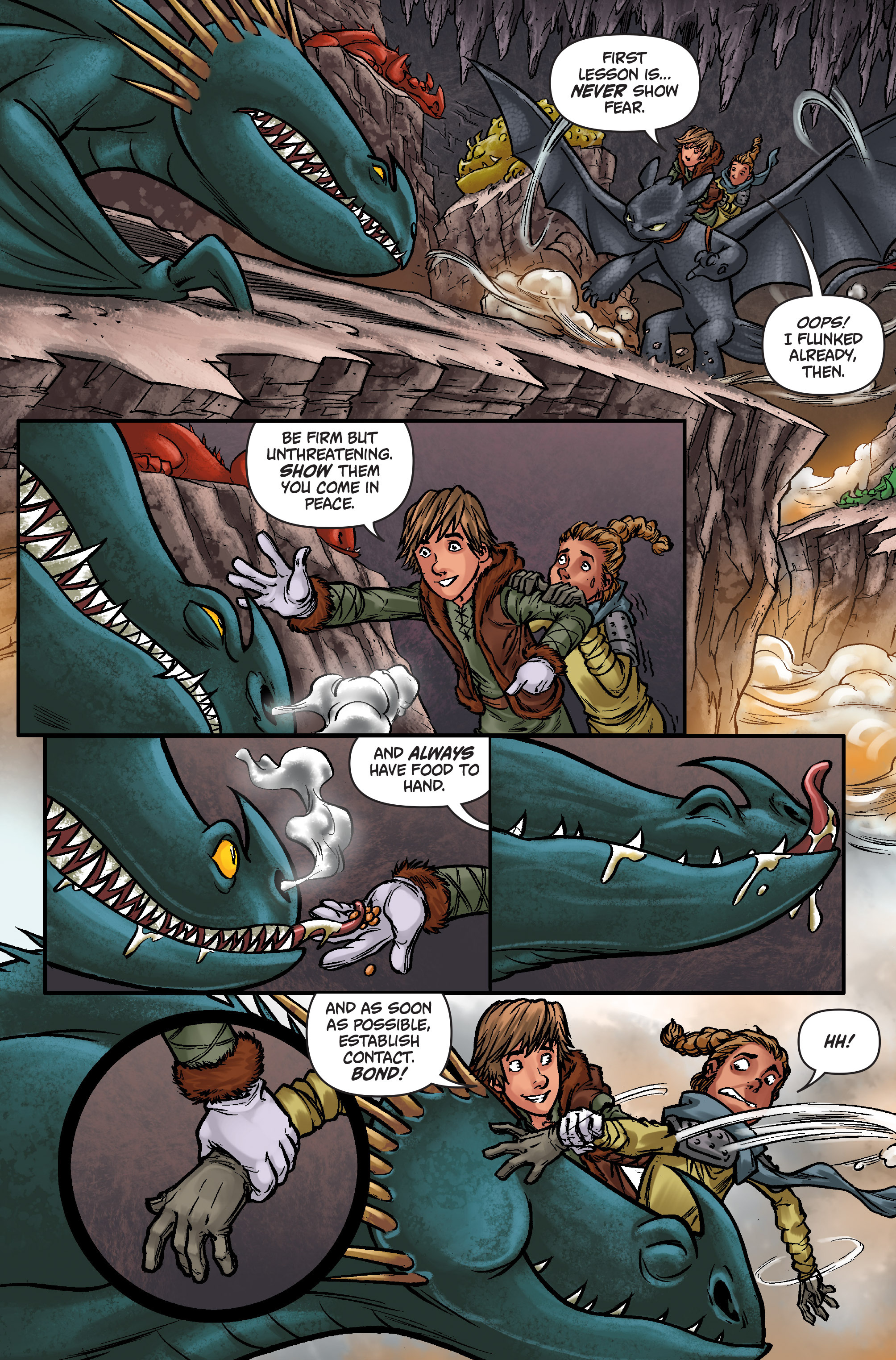 Read online DreamWorks Dragons: Defenders of Berk Collection: Fire & Ice comic -  Issue # TPB - 87