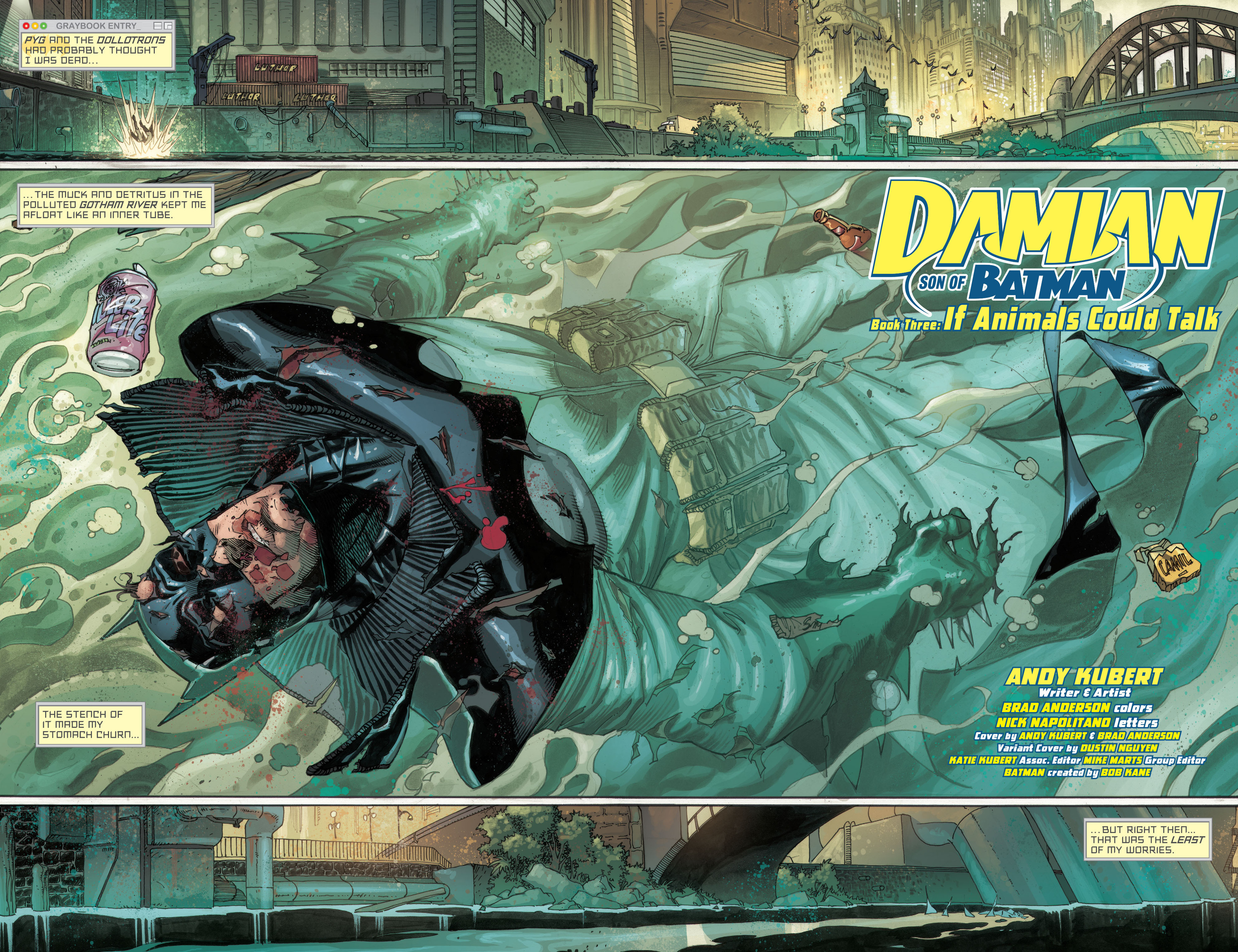 Read online Damian: Son of Batman comic -  Issue #3 - 3