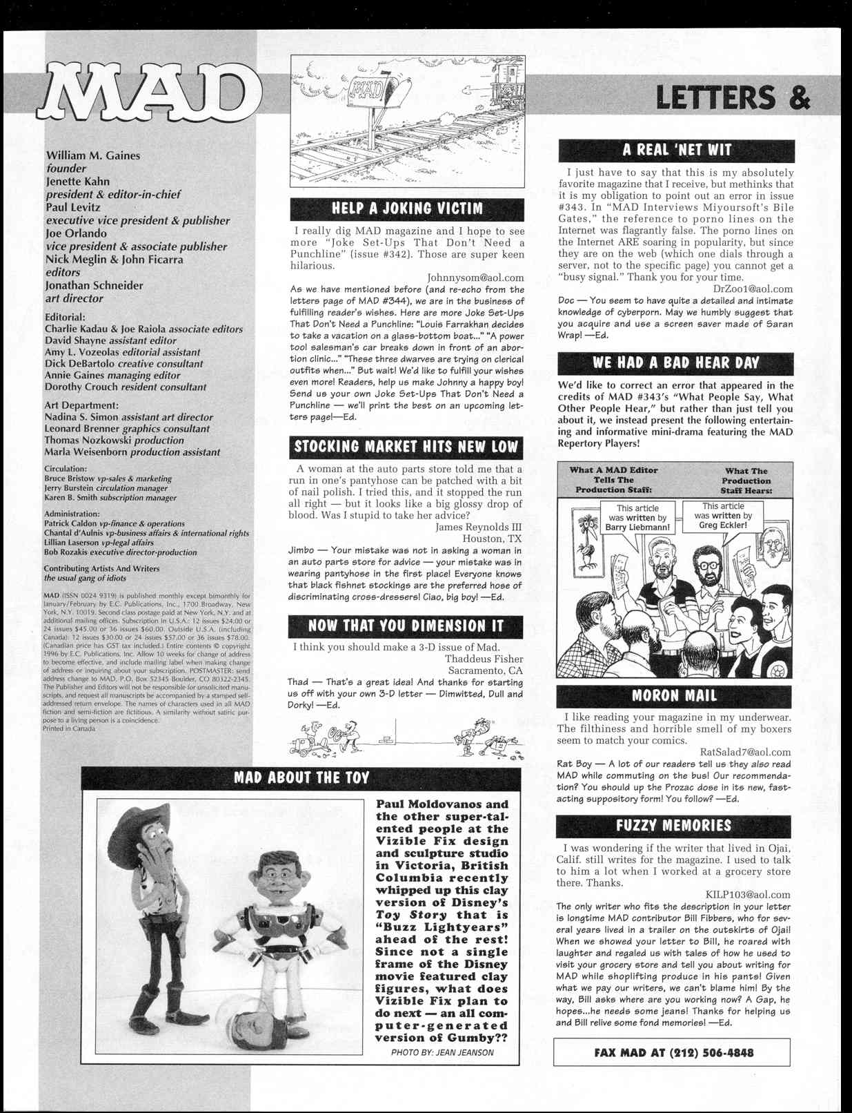 Read online MAD comic -  Issue #346 - 4