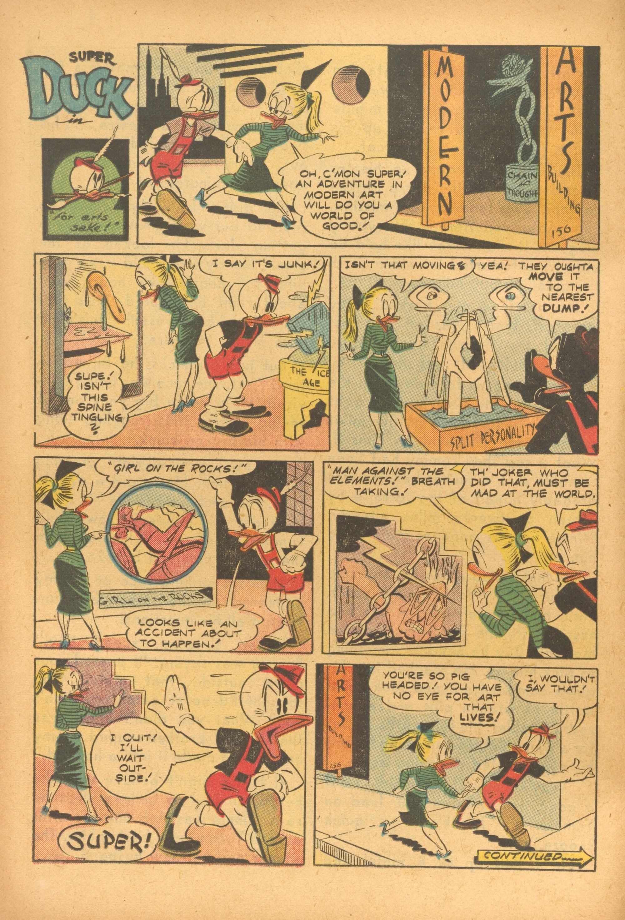 Read online Super Duck Comics comic -  Issue #60 - 12