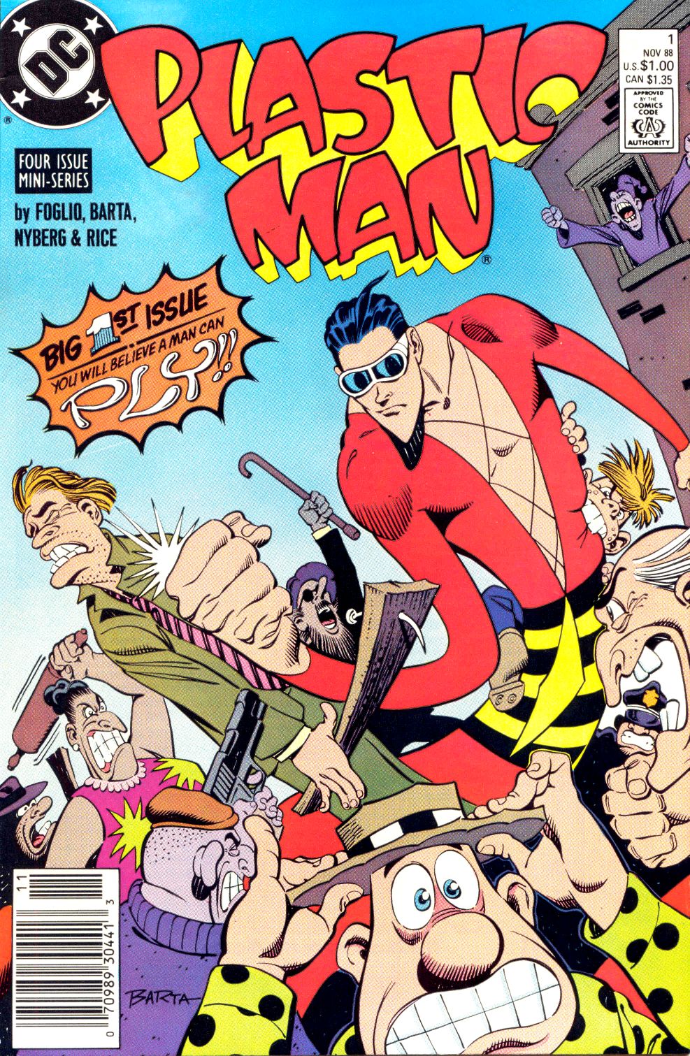 Plastic Man (1988) issue 1 - Page 1