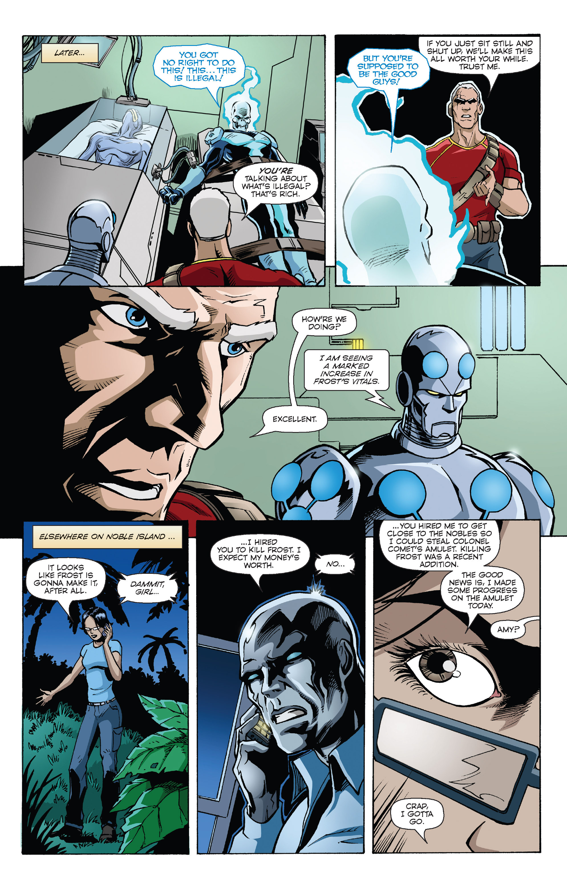 Read online Noble Causes (2004) comic -  Issue #34 - 18