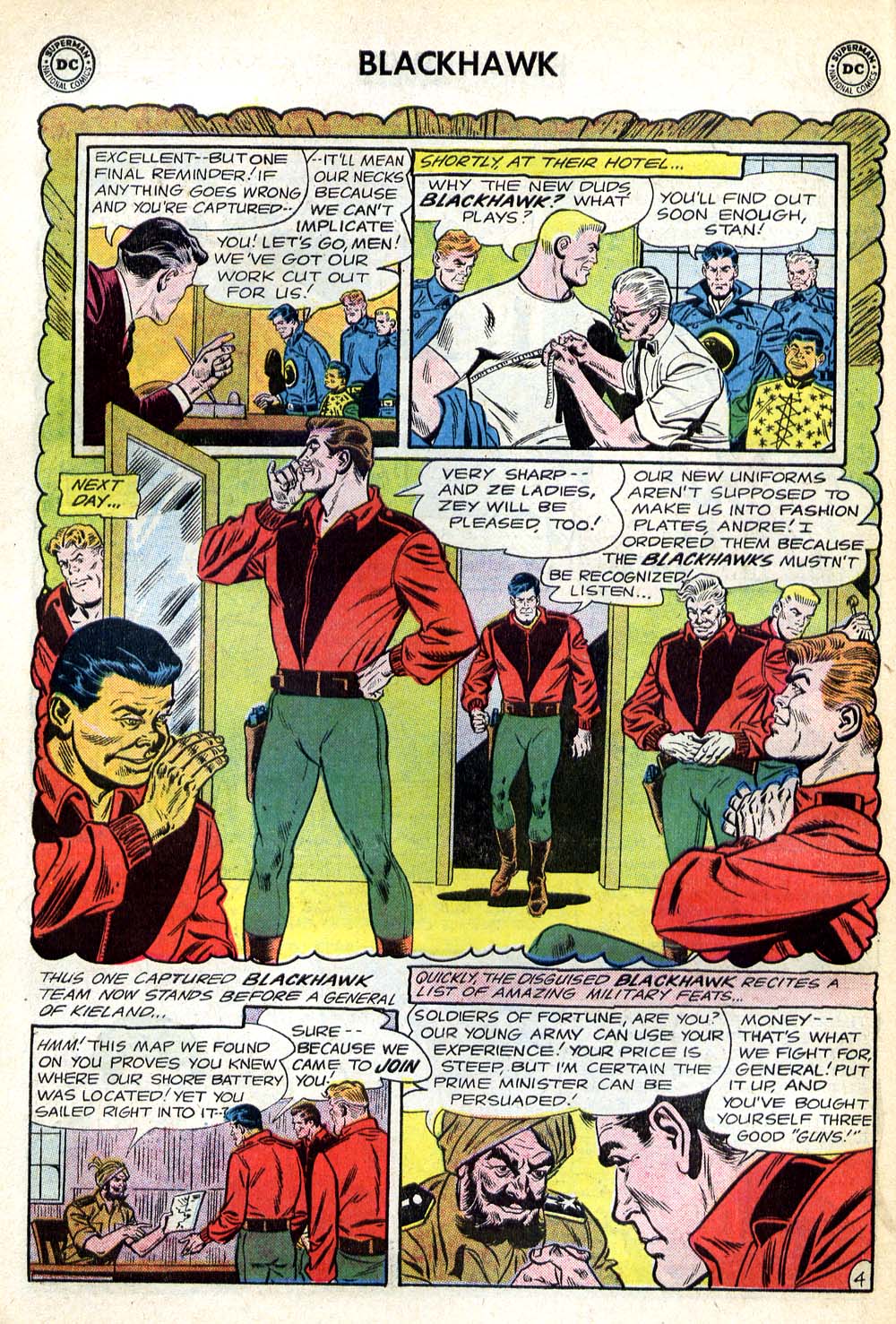 Read online Blackhawk (1957) comic -  Issue #197 - 6