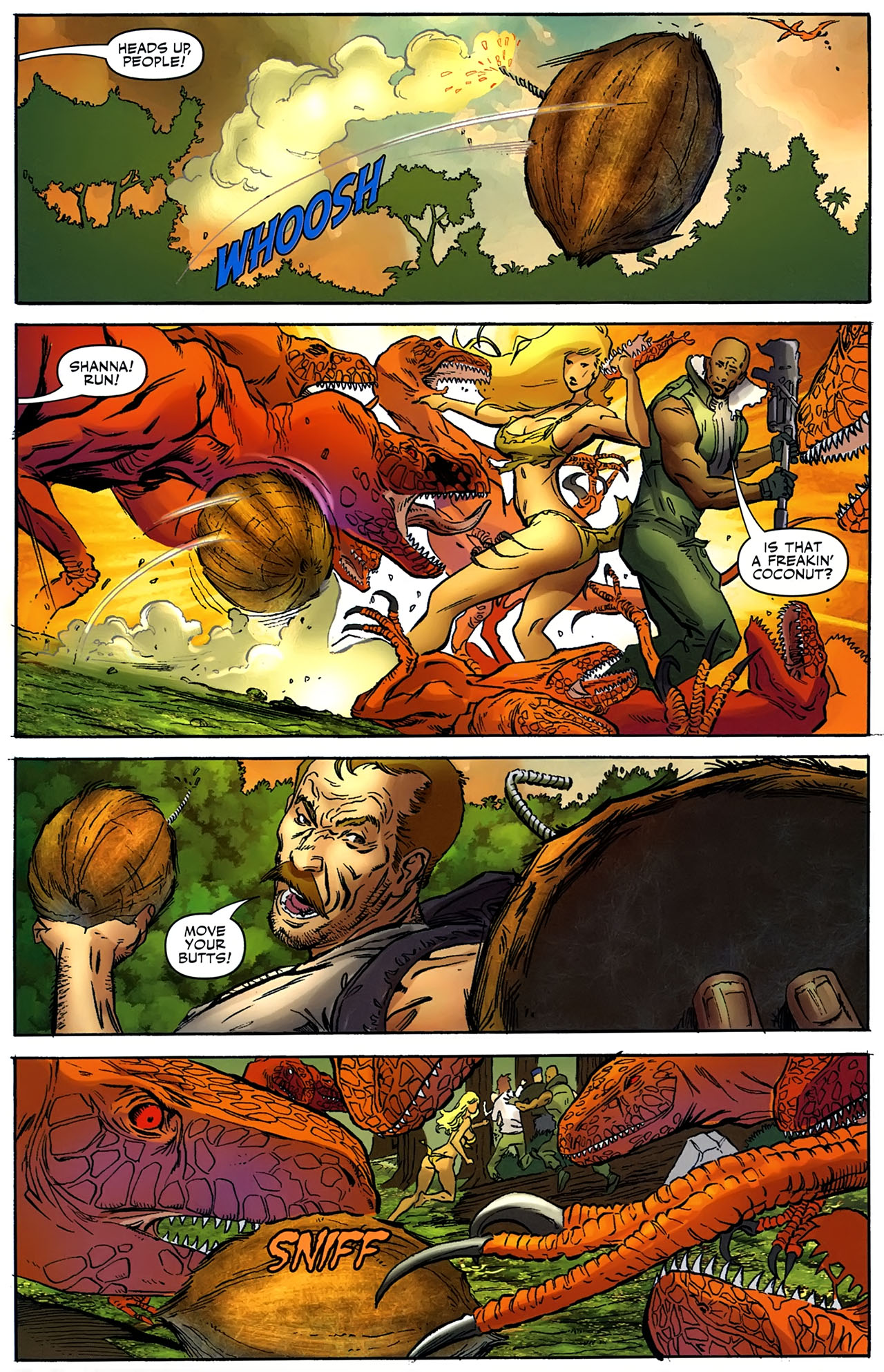 Read online Shanna the She-Devil: Survival of the Fittest comic -  Issue #4 - 15