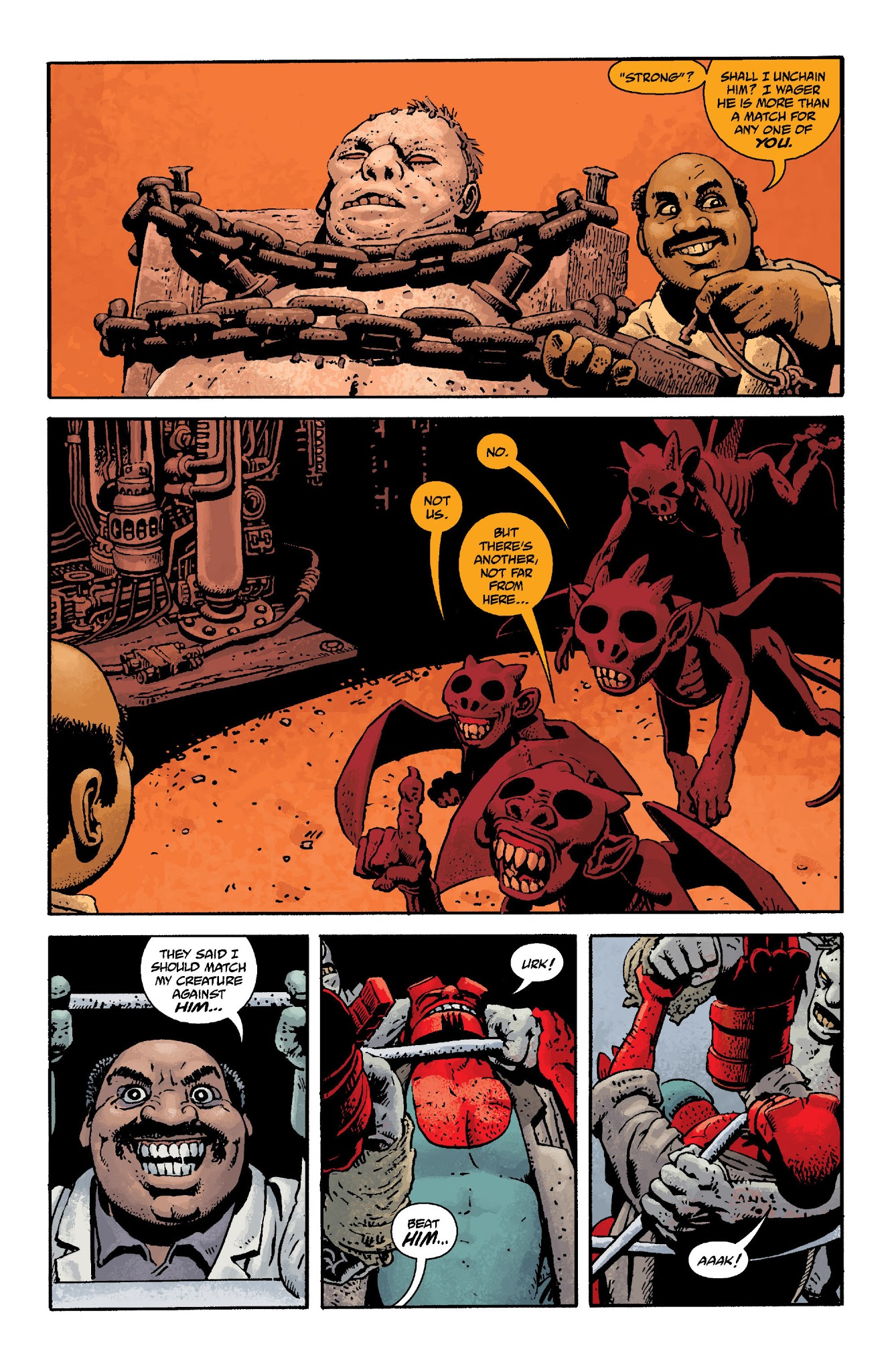 Read online Hellboy In Mexico comic -  Issue # TPB - 105