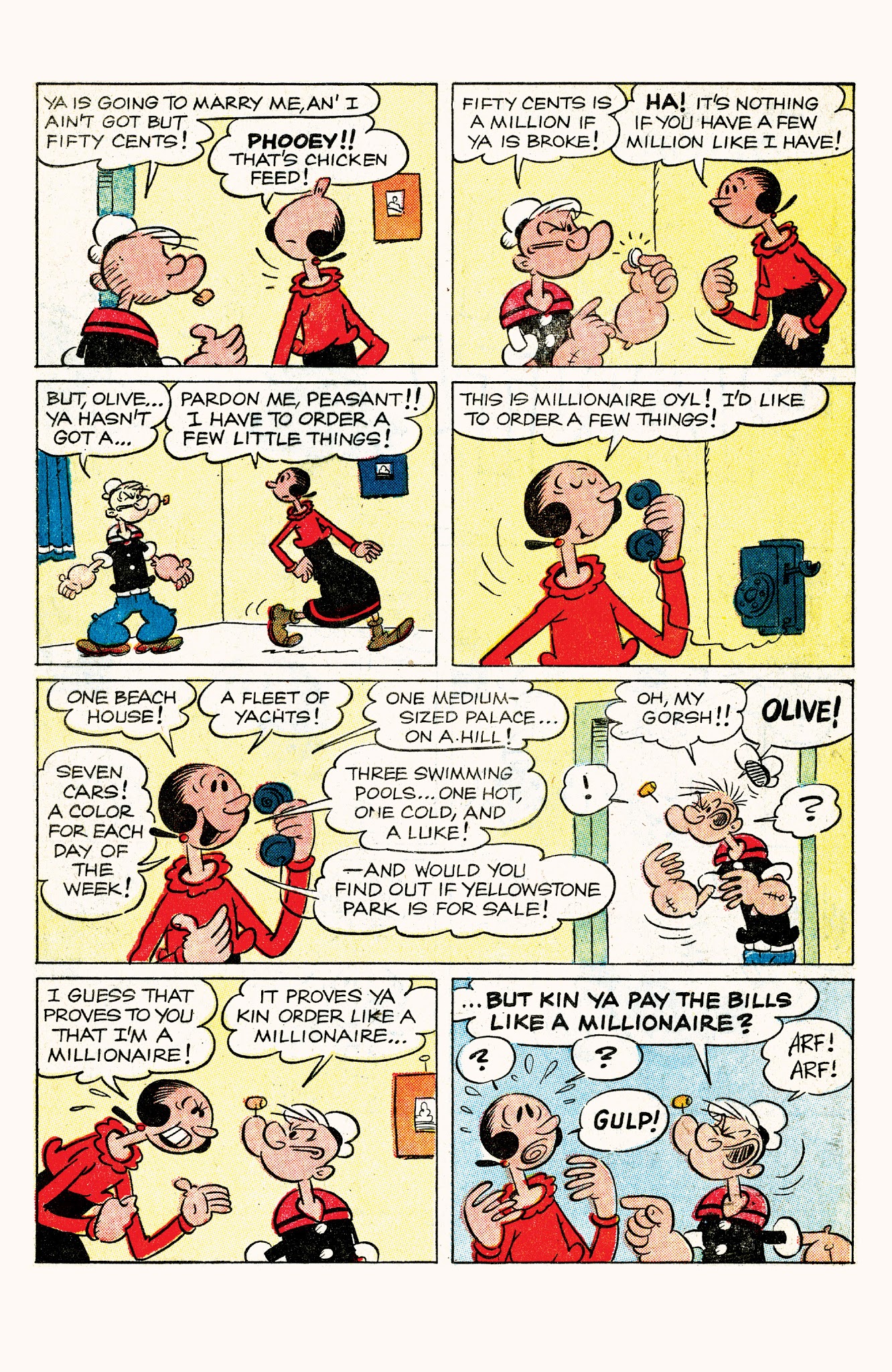 Read online Classic Popeye comic -  Issue #64 - 4